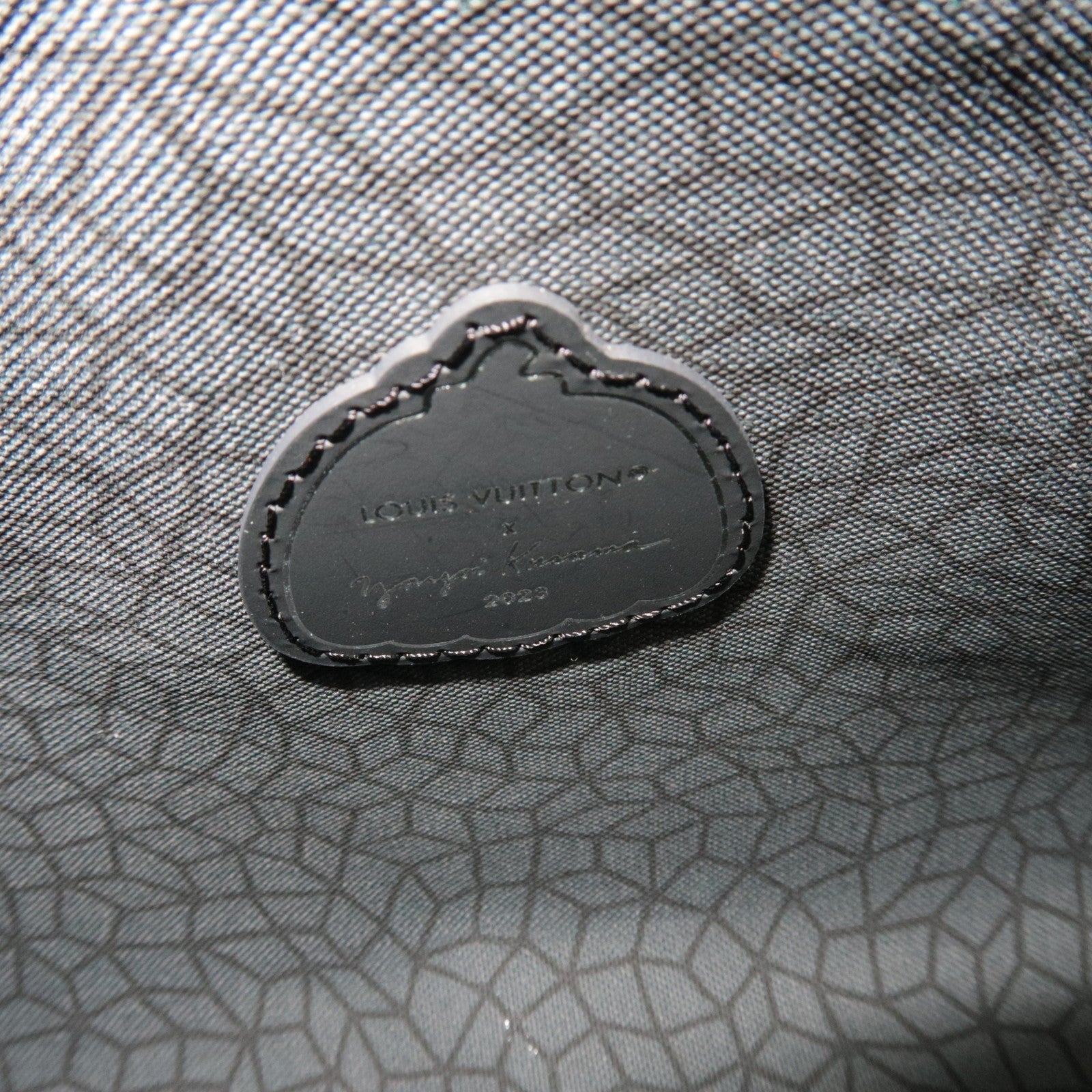 Louis Vuitton Yayoi Kusama Monogram Eclipse Reverse Keepall Bandouliere 25 Handbag M46437 RFID *Box, Dust bag, Strap, Name tag