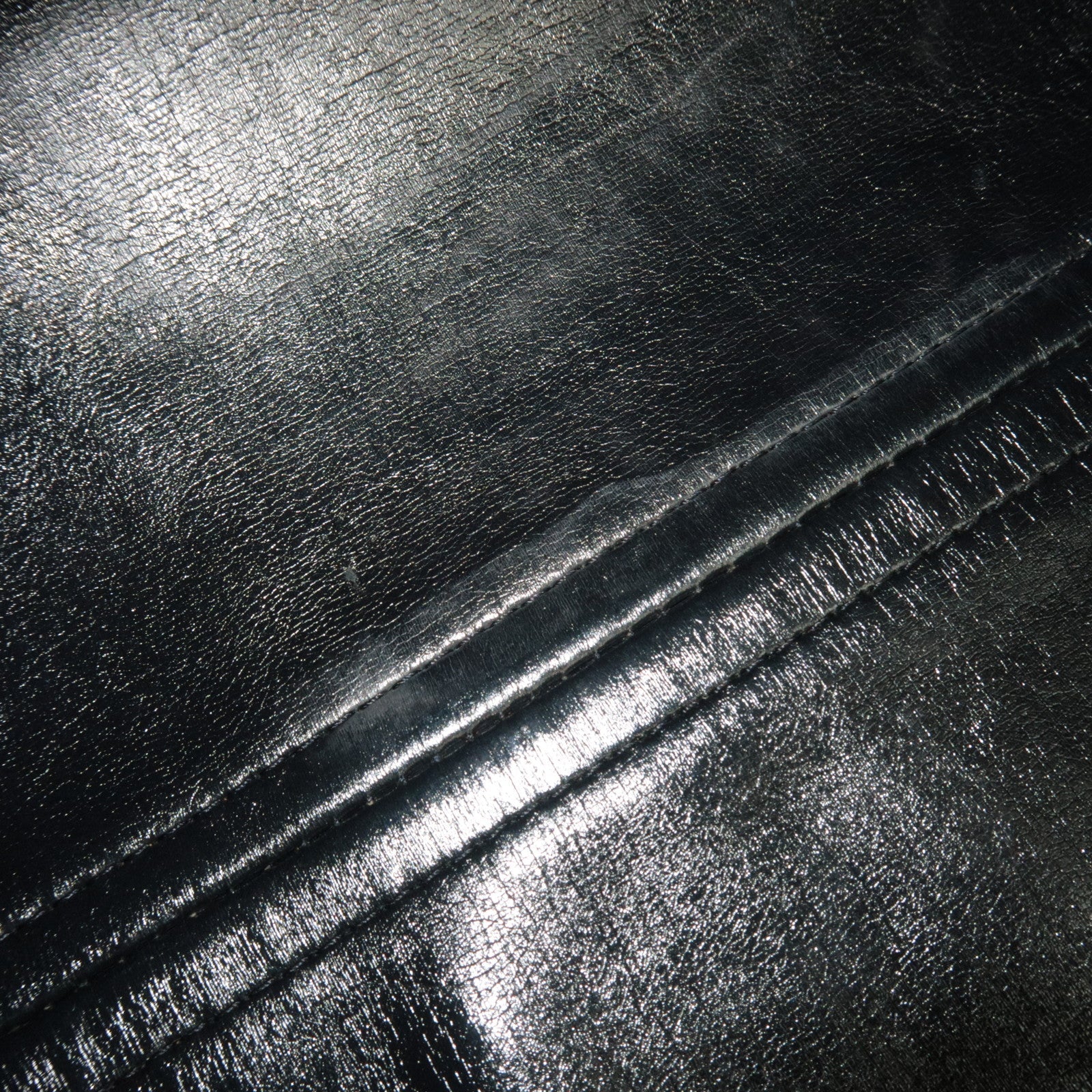 Christian Dior Trotter Boston Bag Canvas Leather Beige Navy