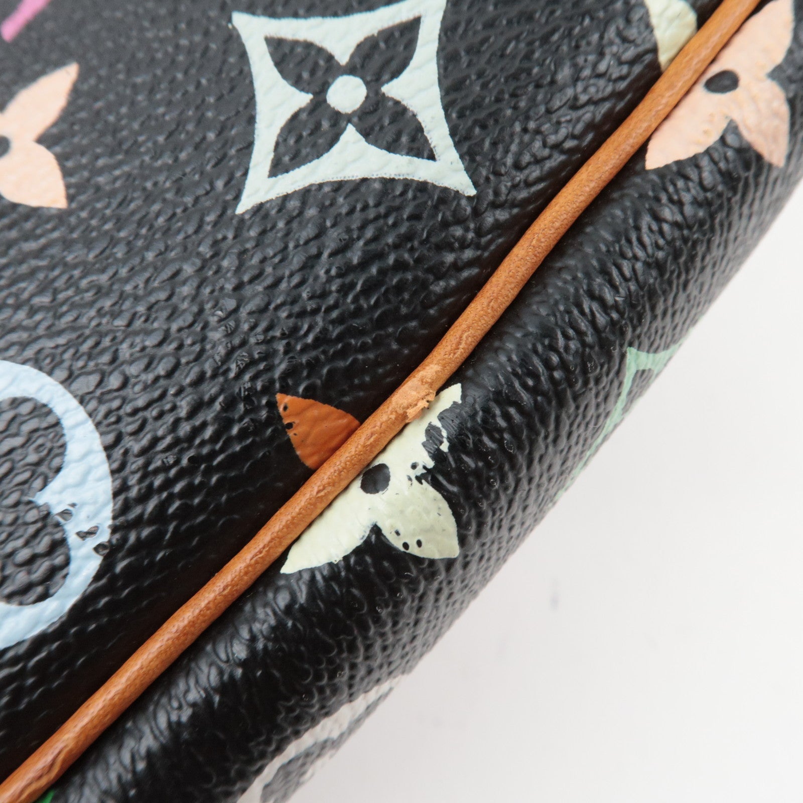 Louis Vuitton Monogram Multicolor Pochette Accessoires Handbag Noir M92648 SL0013