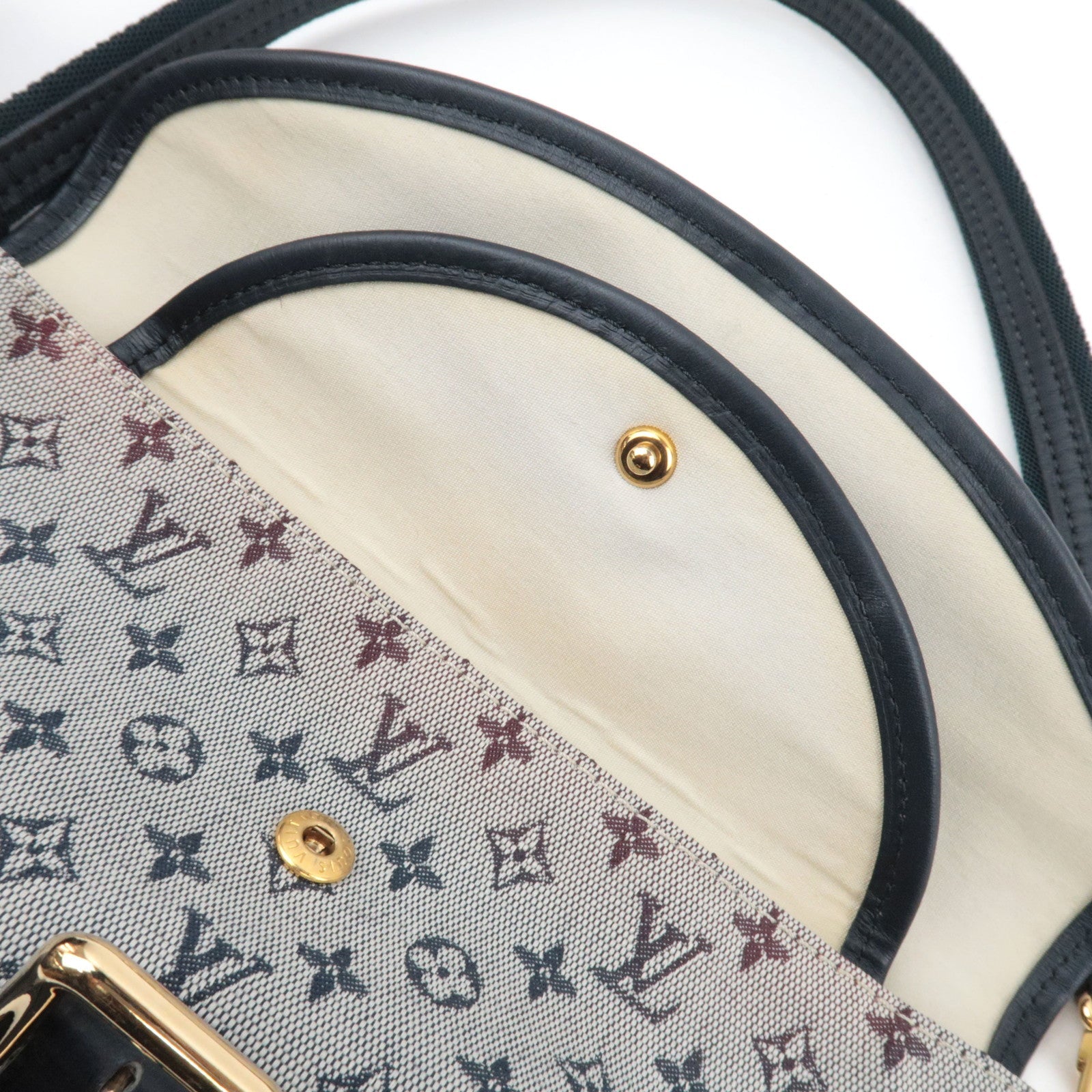 Louis Vuitton Monogram Mini Marjorie Shoulder Bag Blue M92690 TH0053