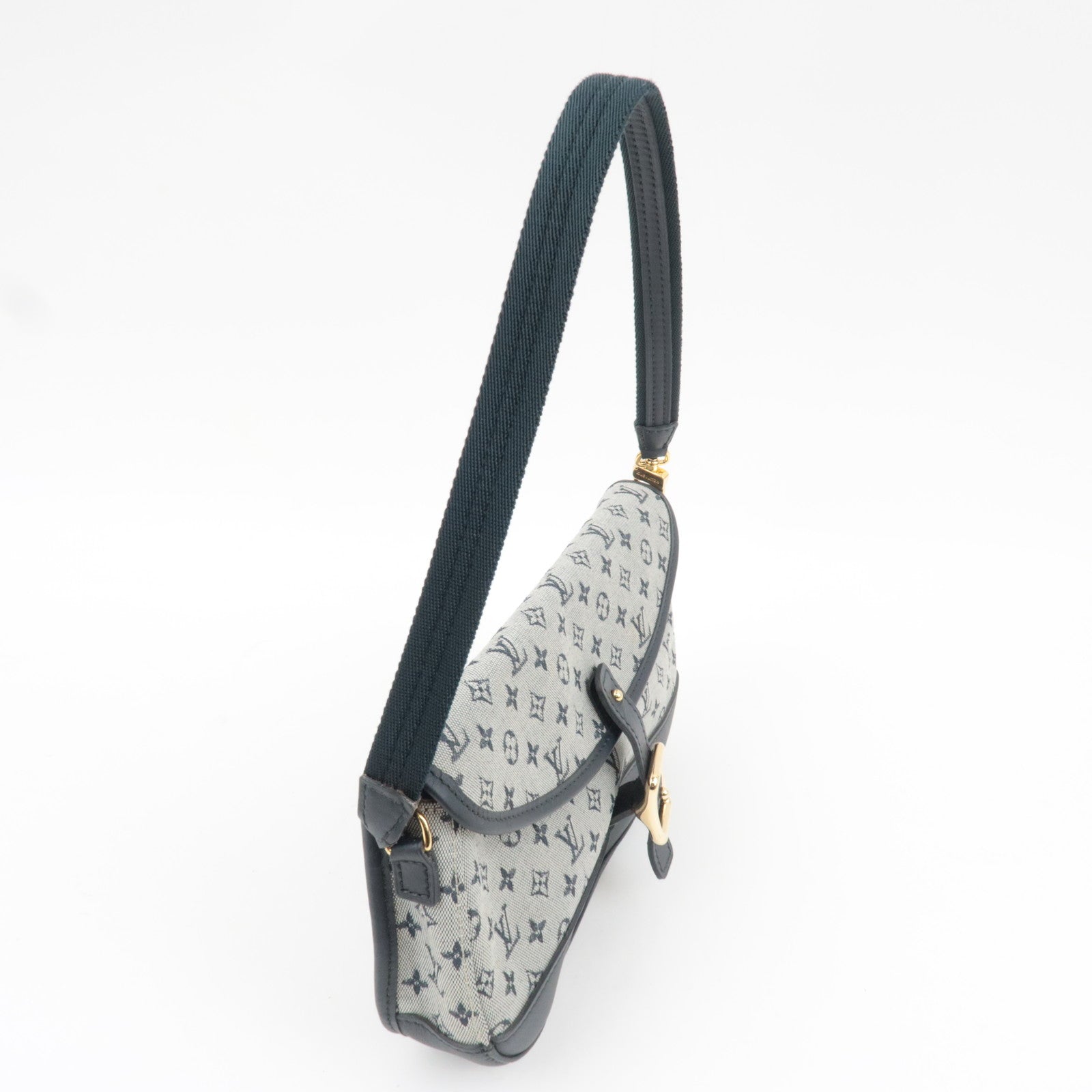 Louis Vuitton Monogram Mini Marjorie Shoulder Bag Blue M92690 TH0053