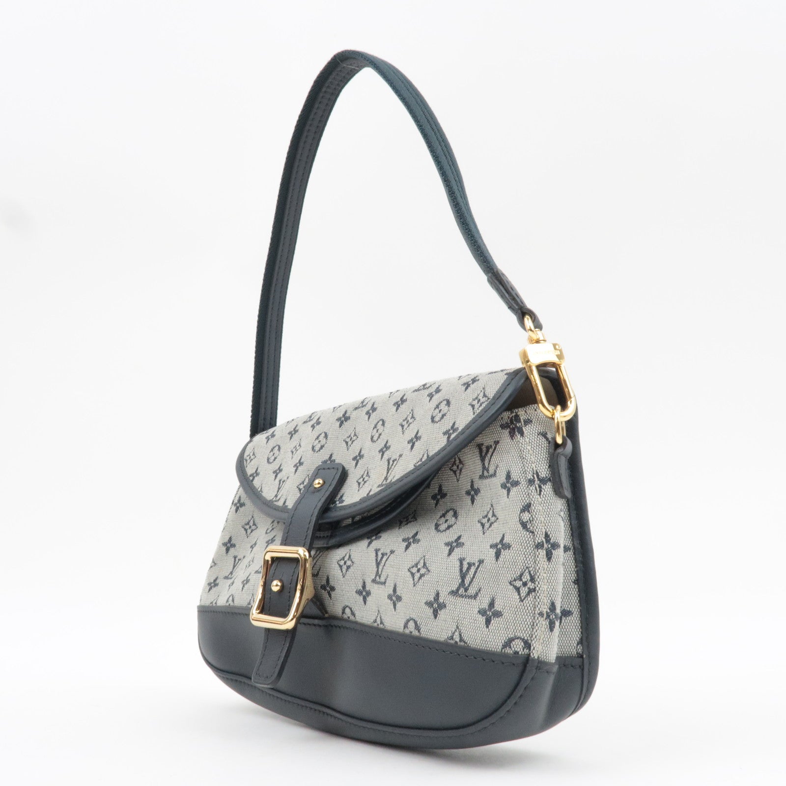 Louis Vuitton Monogram Mini Marjorie Shoulder Bag Blue M92690 TH0053