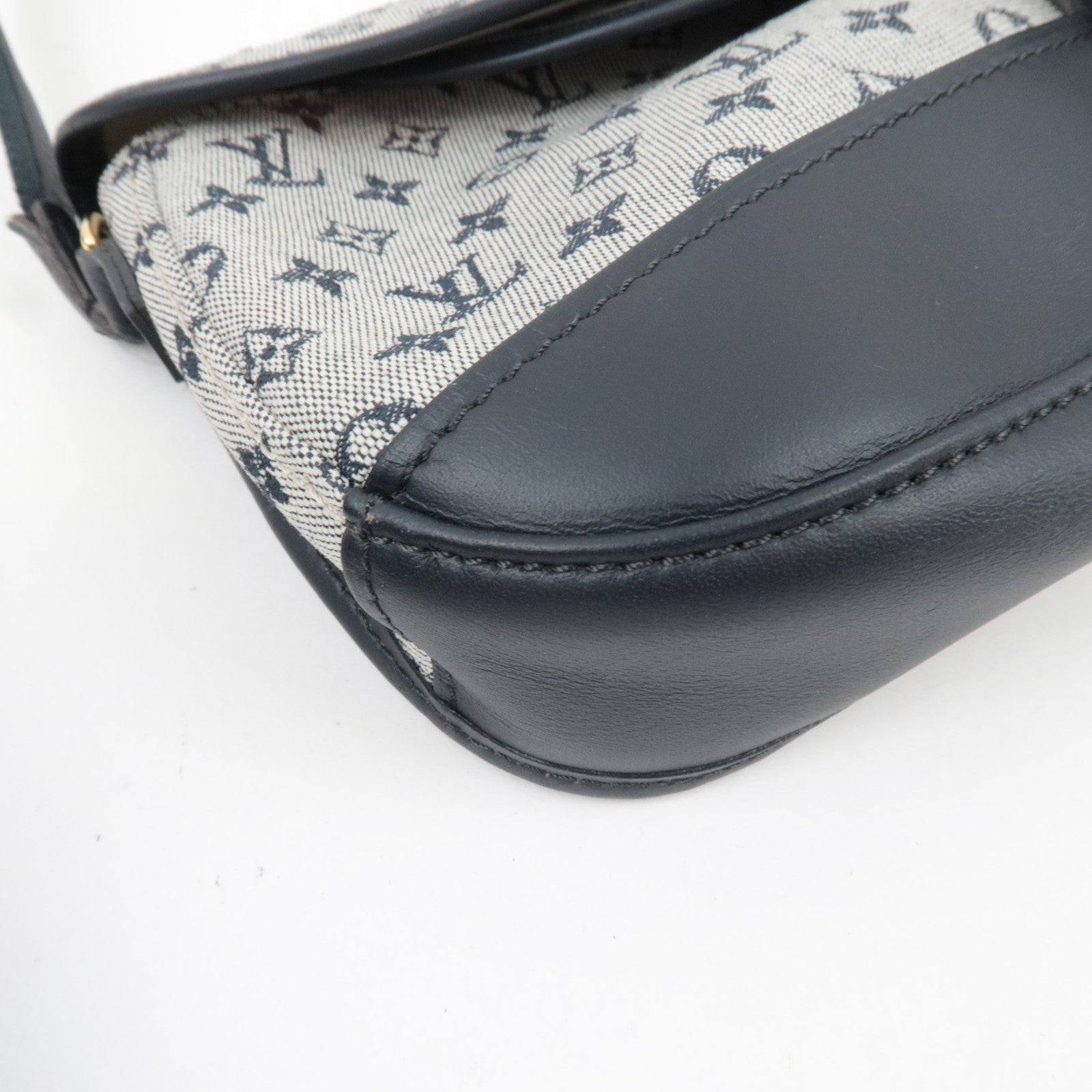 Louis Vuitton Monogram Mini Marjorie Shoulder Bag Blue M92690 TH0053