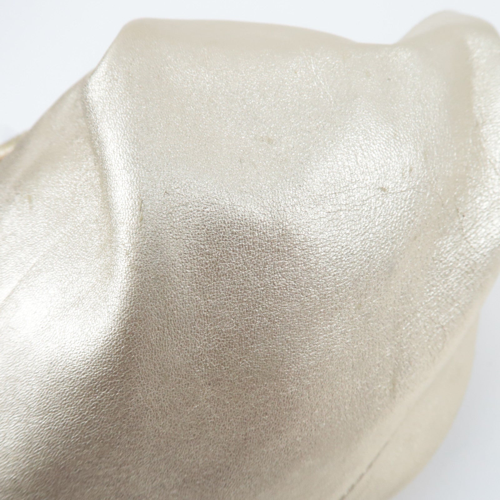 LOEWE Anagram Nappa Aire Handbag Leather Gold