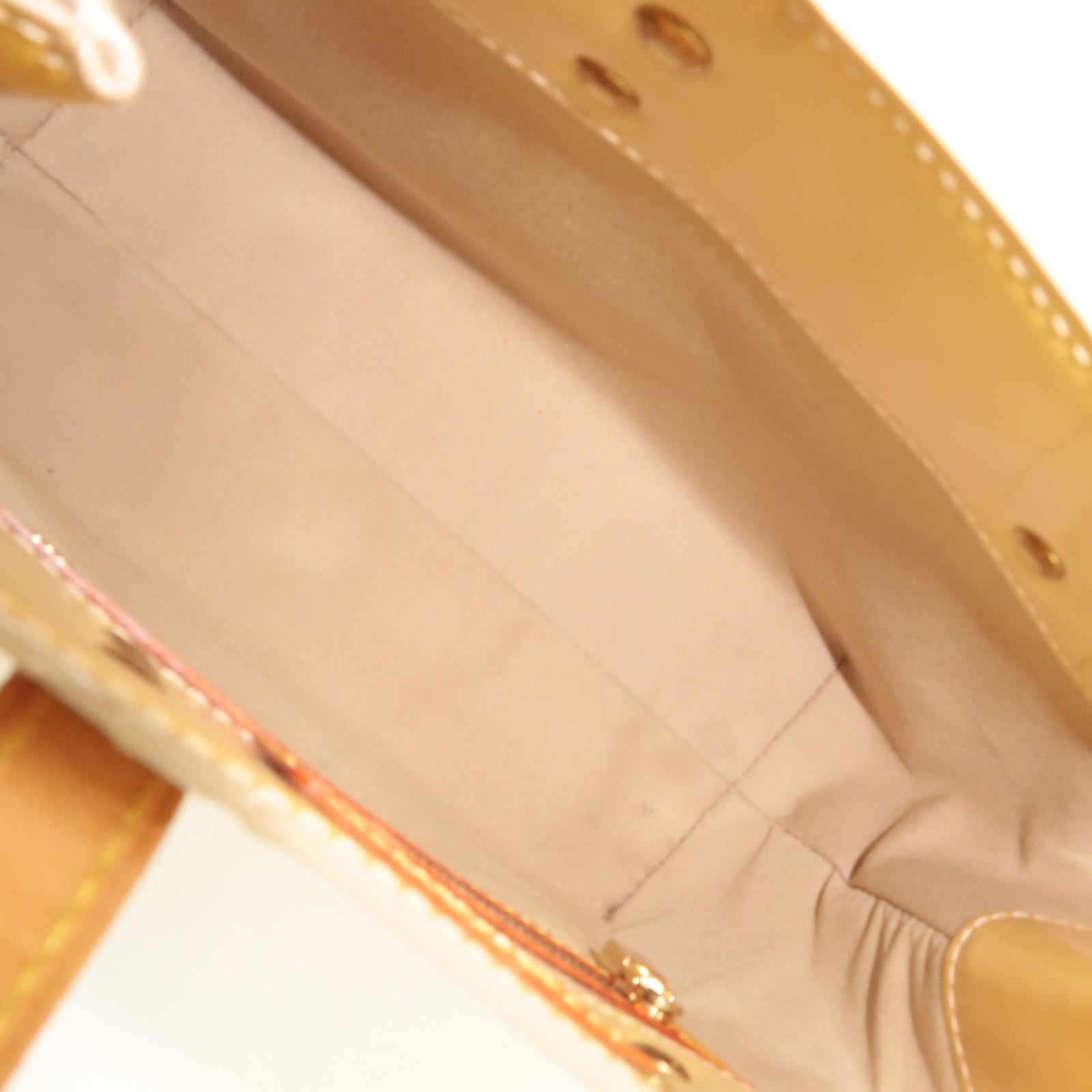 Louis Vuitton Monogram Vernis Reade PM Handbag Noisette M91334 MI0092