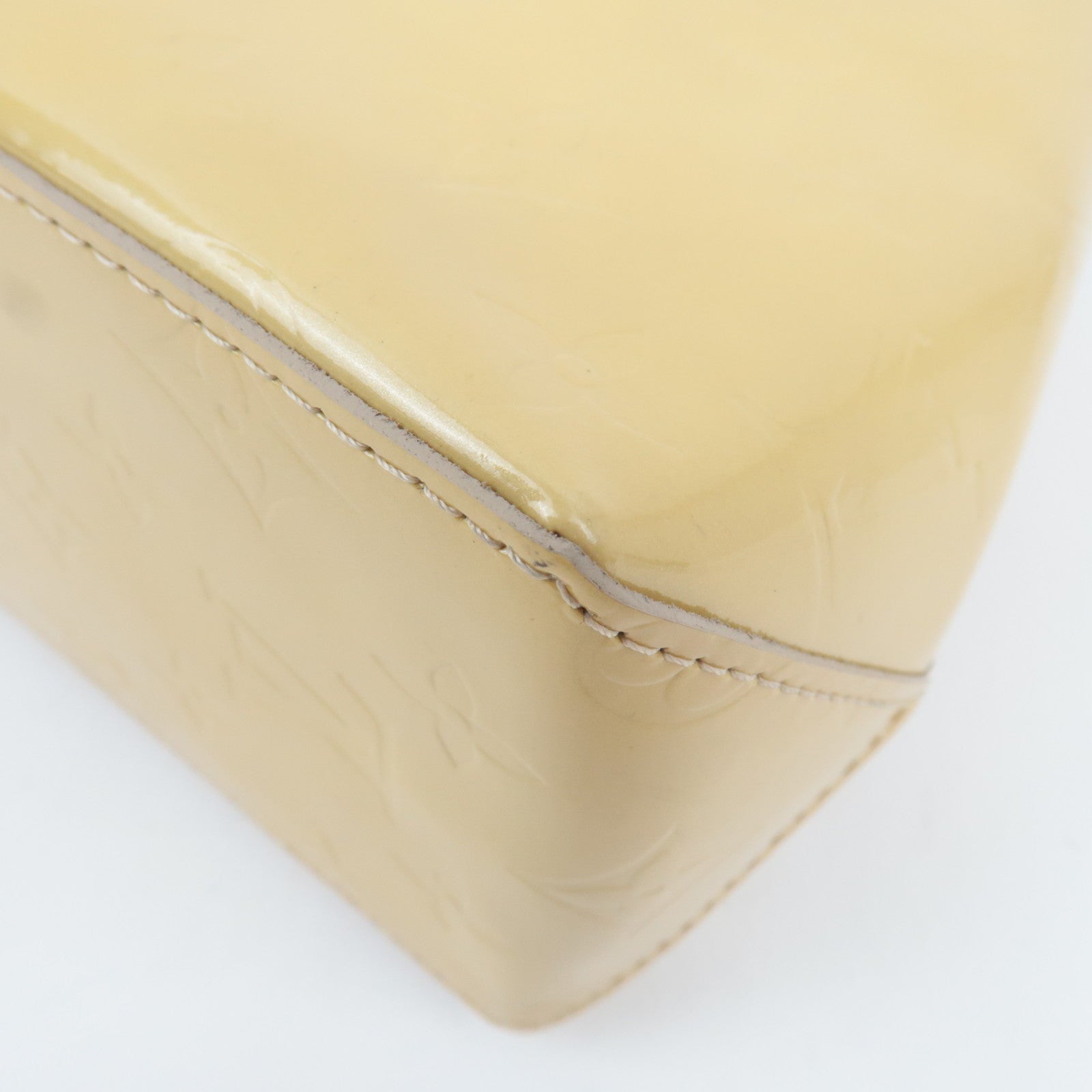 Louis Vuitton Monogram Vernis Reade PM Handbag Noisette M91334 MI0092