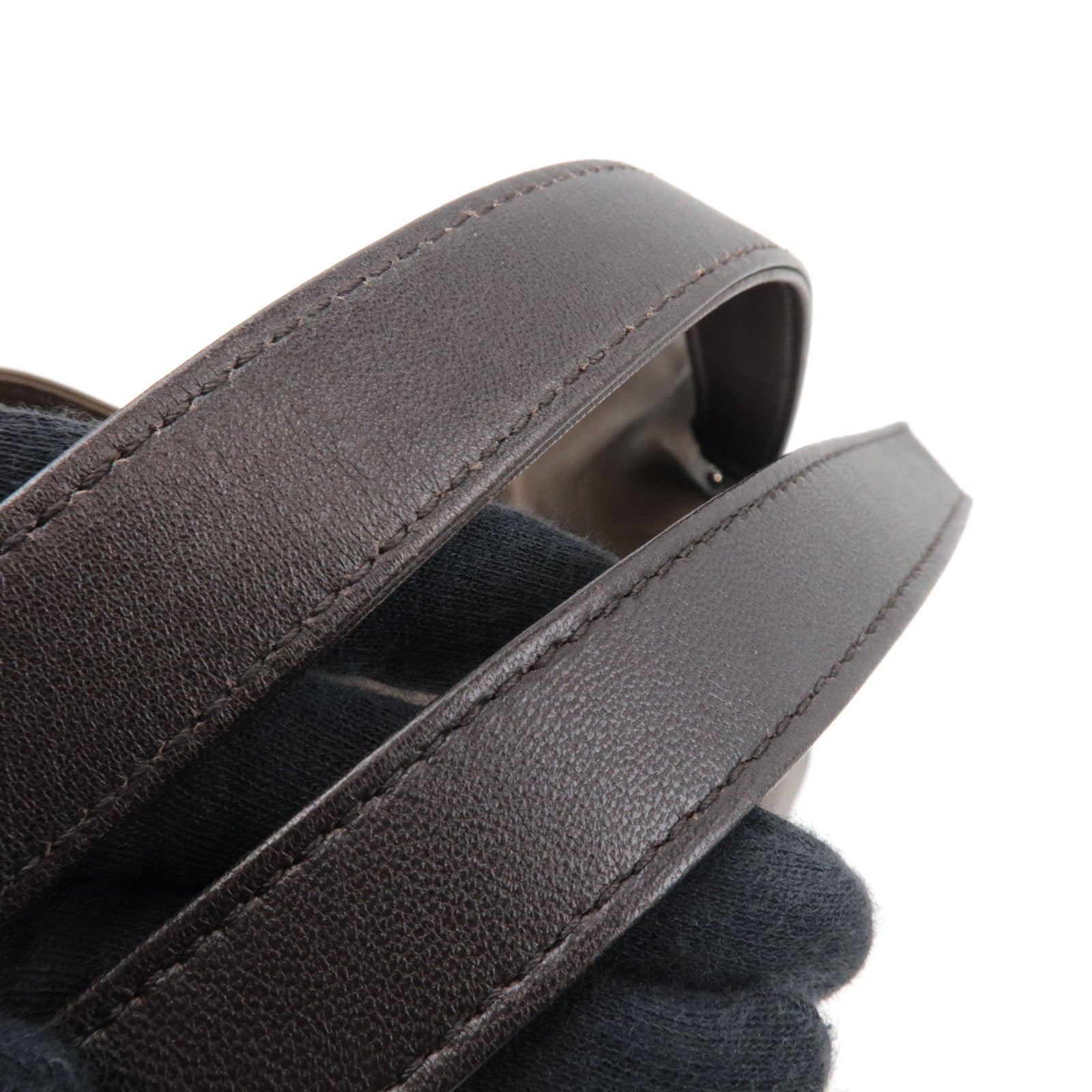 LOEWE Flamenco Shoulder Bag Nappa Leather Bronze