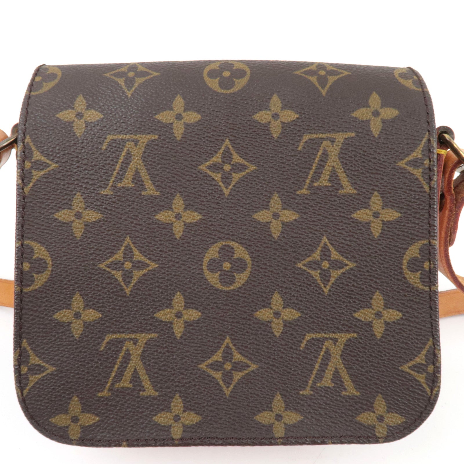 Louis Vuitton Monogram Cartouchiere PM Shoulder Bag M51254 852