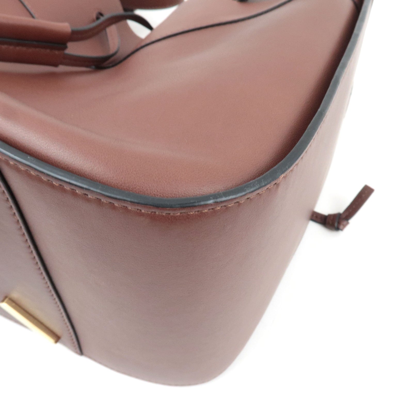 LOEWE Hammock Medium Shoulder Bag Leather Brown *Strap