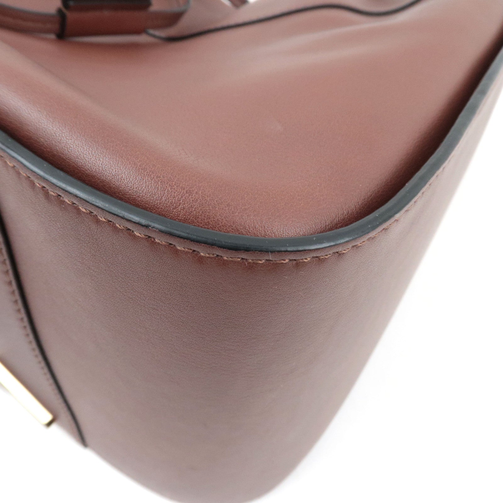 LOEWE Hammock Medium Shoulder Bag Leather Brown *Strap