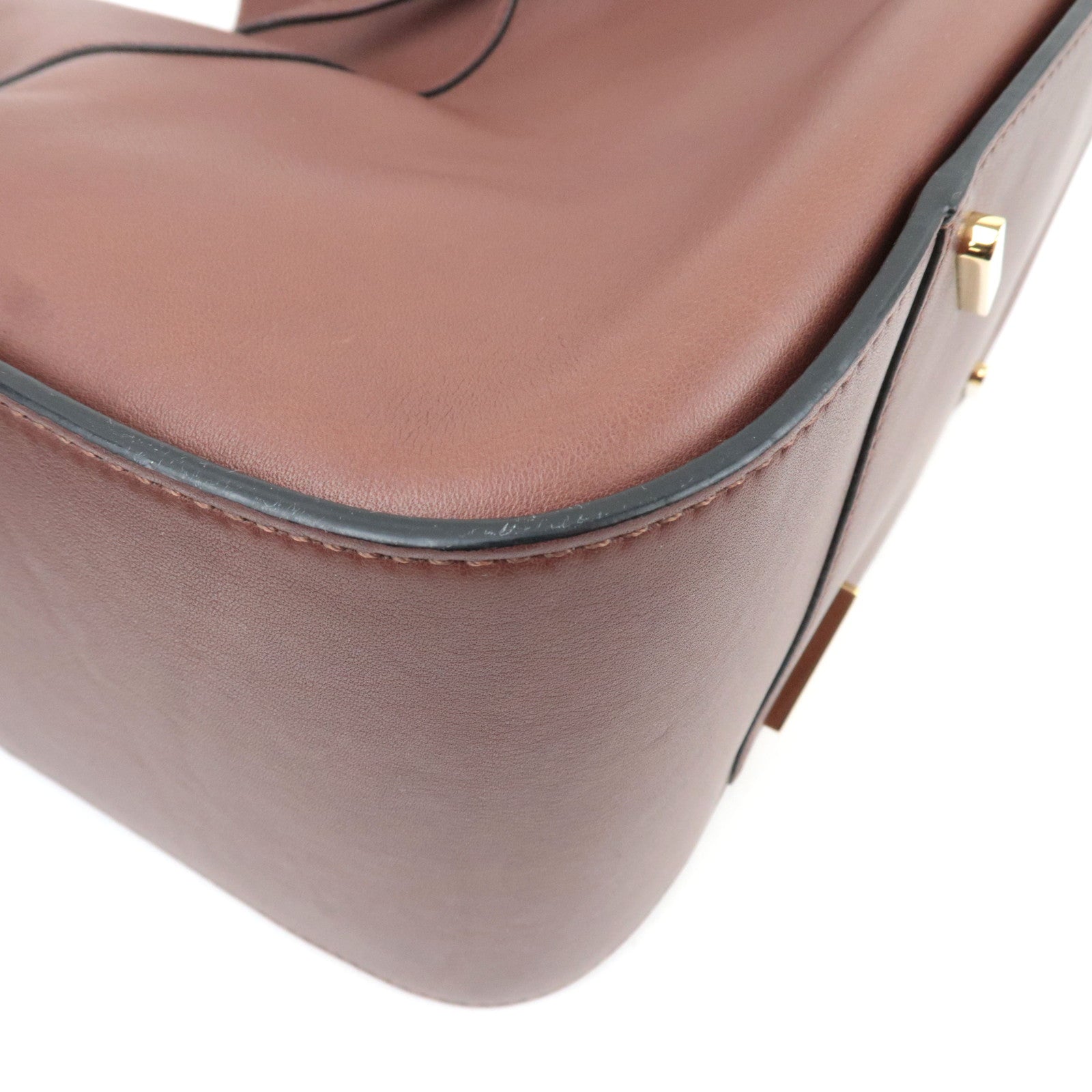 LOEWE Hammock Medium Shoulder Bag Leather Brown *Strap