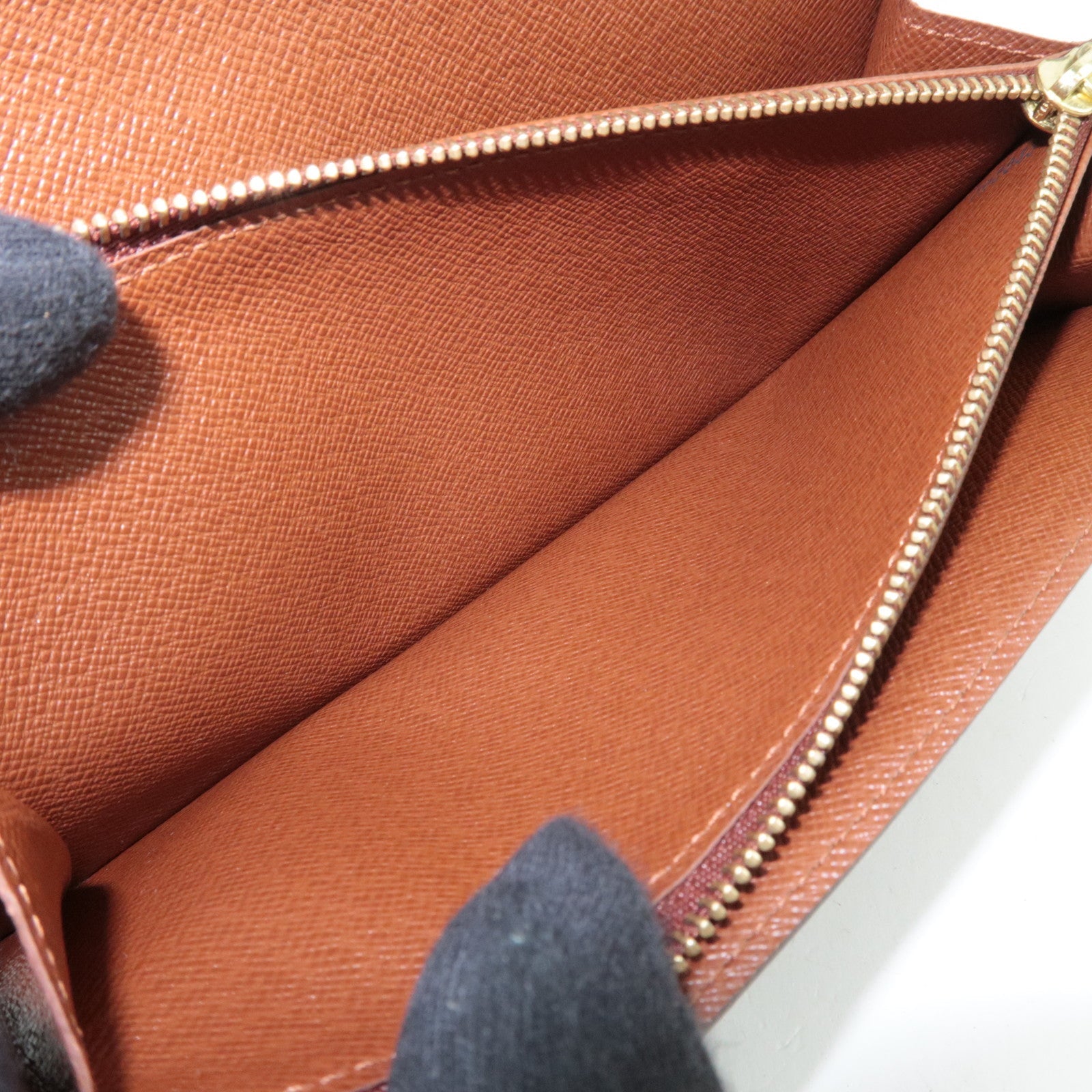 Louis Vuitton Monogram Pochette Porte Monnaie Credit Long Wallet M61725 TH0043