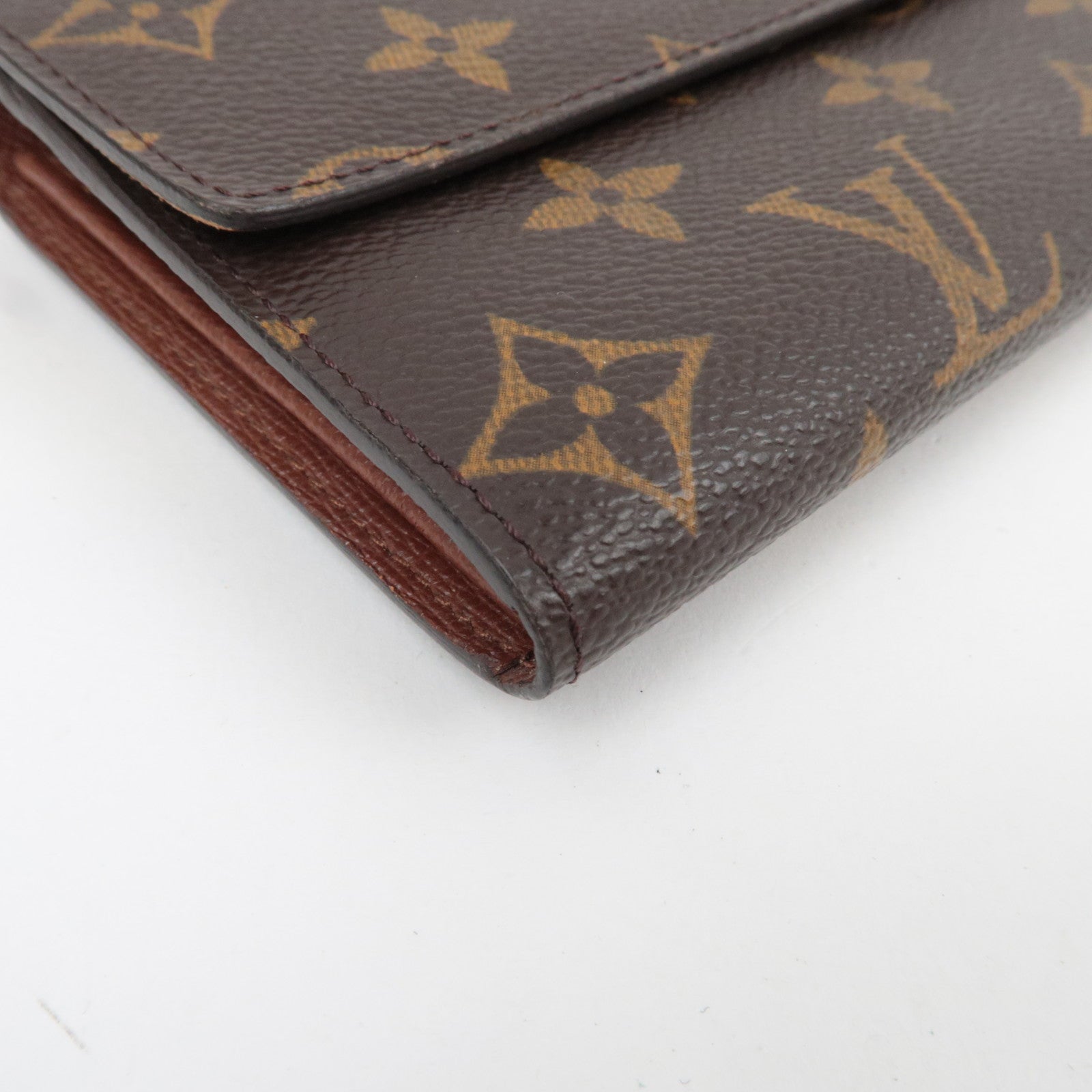 Louis Vuitton Monogram Pochette Porte Monnaie Credit Long Wallet M61725 TH0043