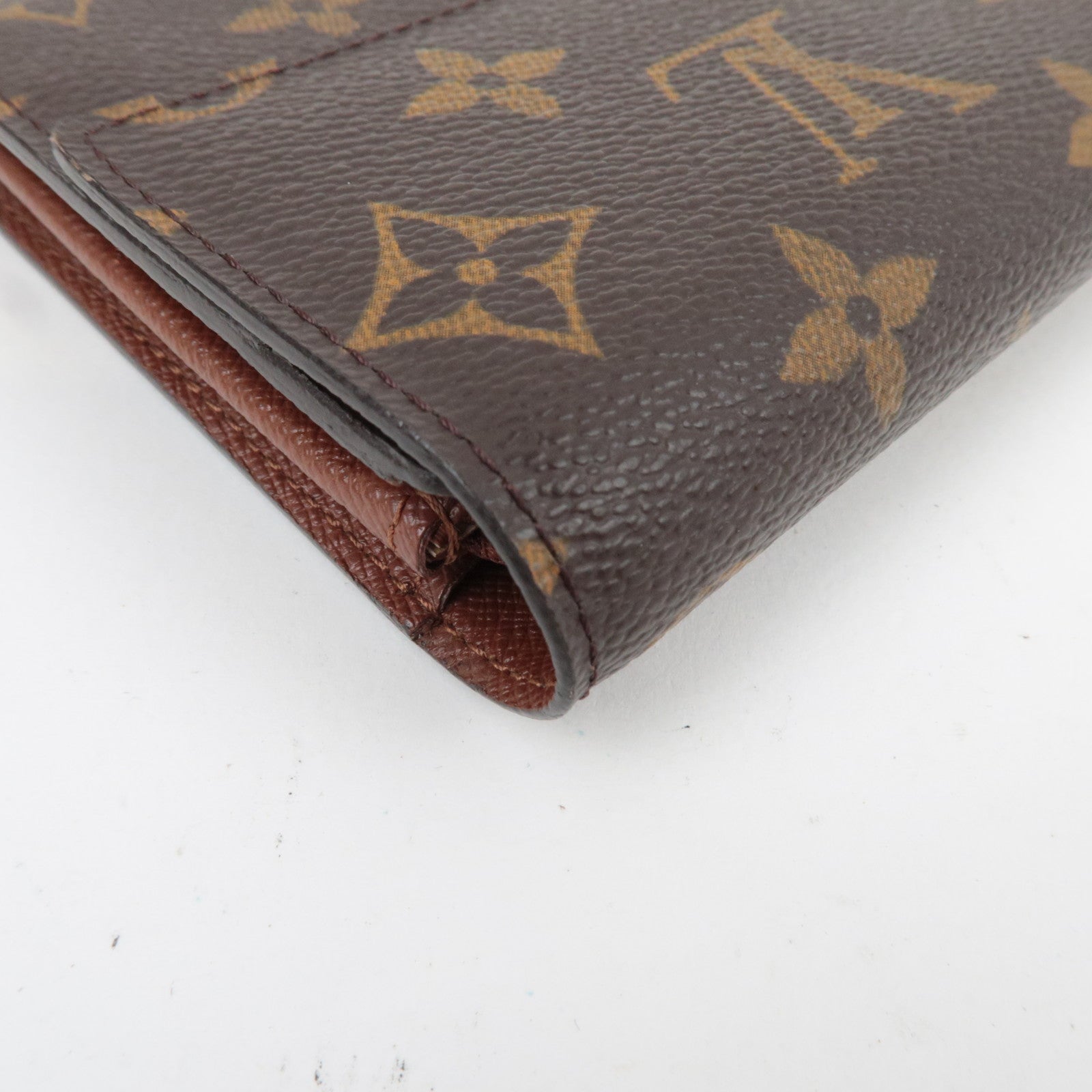 Louis Vuitton Monogram Pochette Porte Monnaie Credit Long Wallet M61725 TH0043