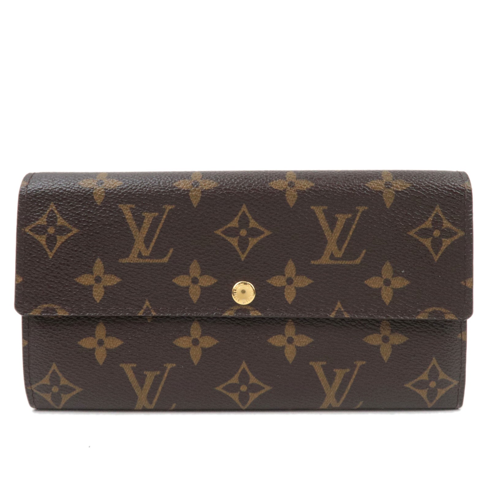 Louis Vuitton Monogram Portefeuille Sarah 10 Slots Long Wallet M61734 CA109881797