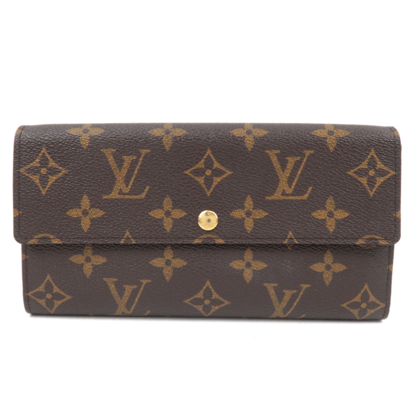 Louis Vuitton Monogram Portefeuille Sarah 10 Slots Long Wallet M61734 SP005881820