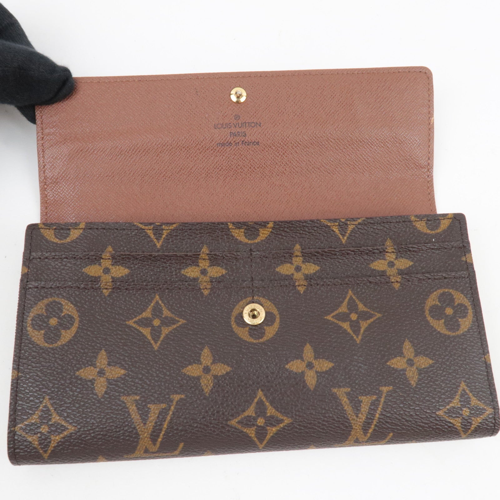 Louis Vuitton Monogram Portefeuille Sarah 10 Slots Long Wallet M61734 SP0058
