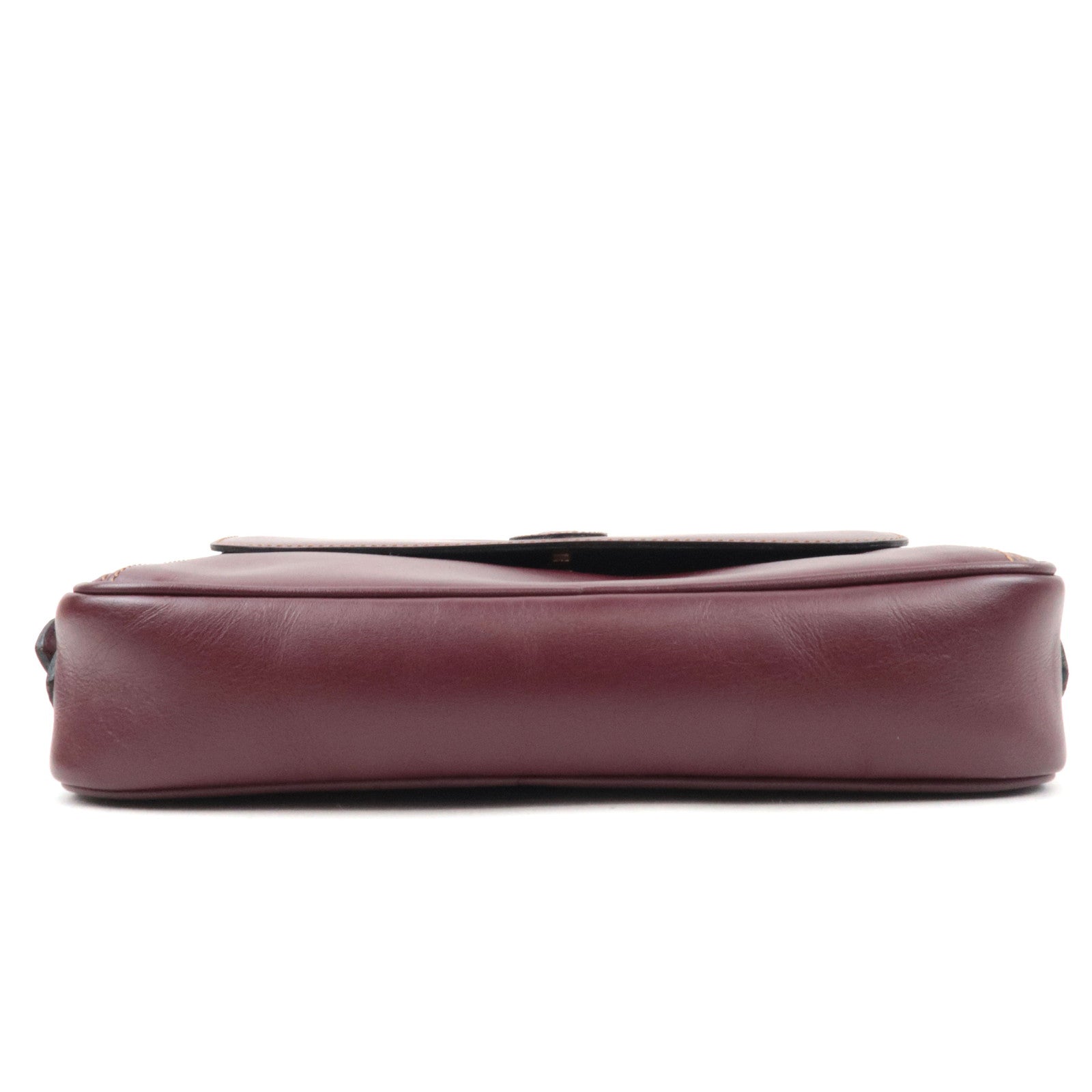 Cartier Must Shoulder Bag Leather Bordeaux *Dust bag