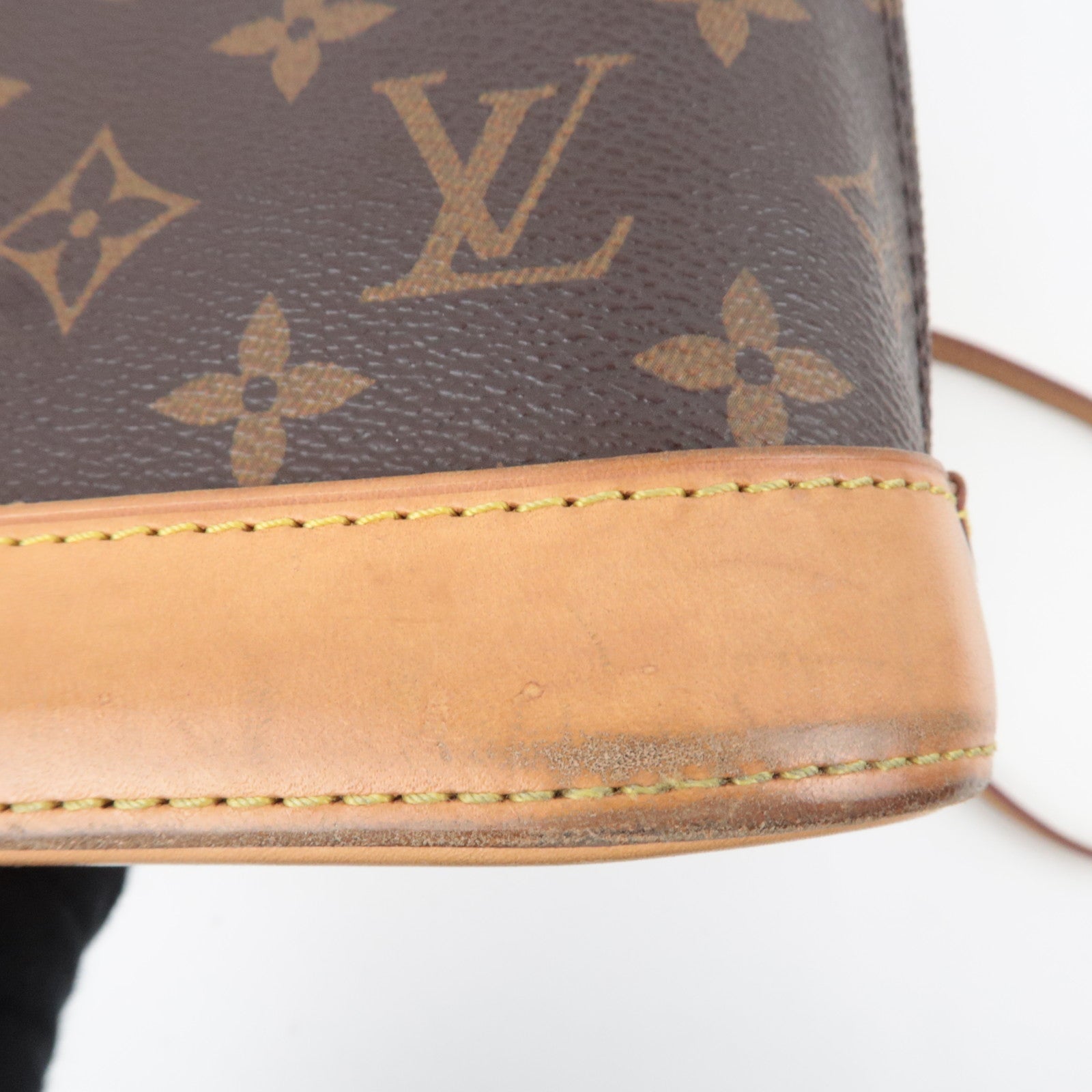 Louis Vuitton Monogram Alma BB 2Way Bag M53152 RFID *Strap, Key Lock, Clochette