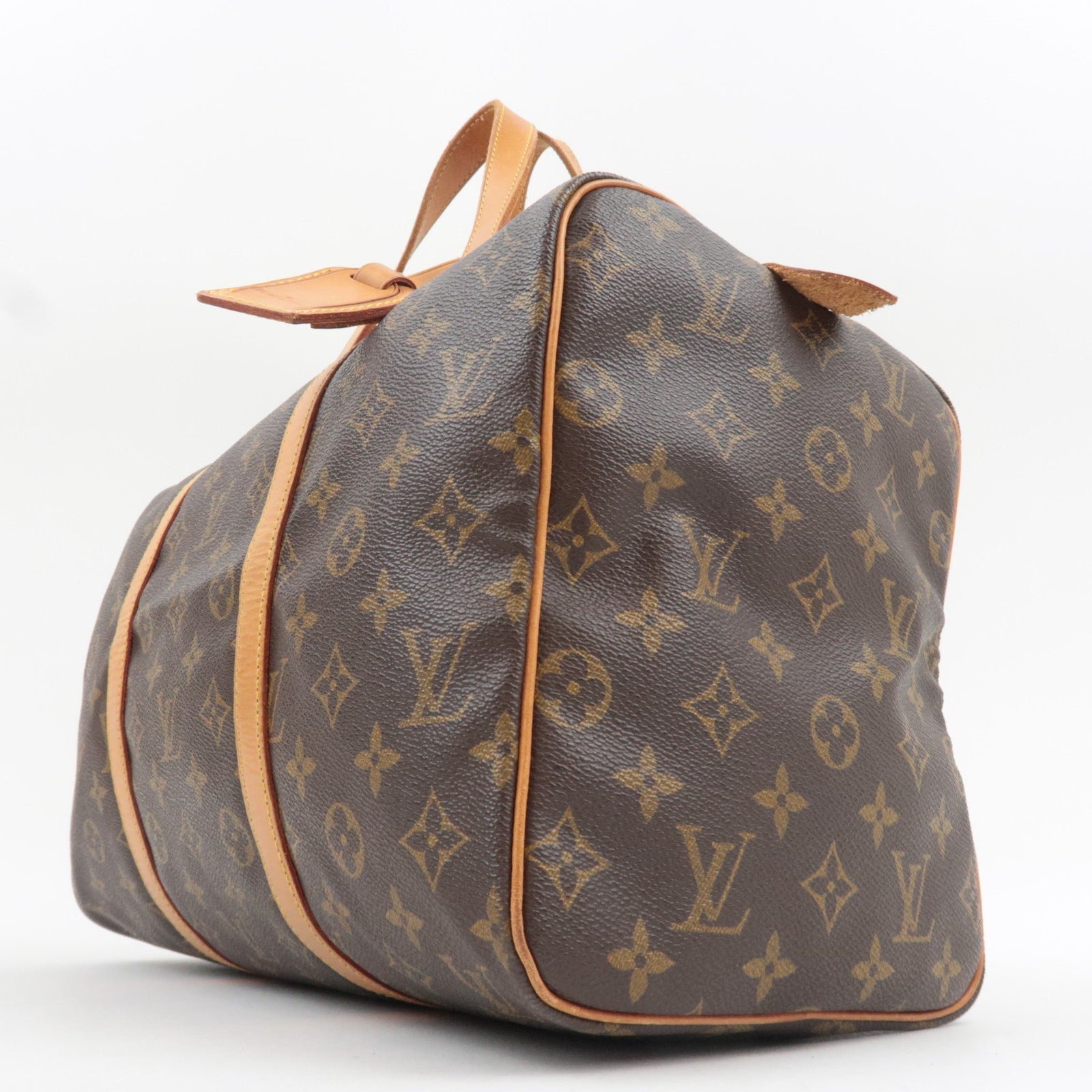 Louis Vuitton Monogram Sac Souple 35 Boston Bag M41626 TH0940 *Name tag, Poignet | Authentic Pre-owned from Japan