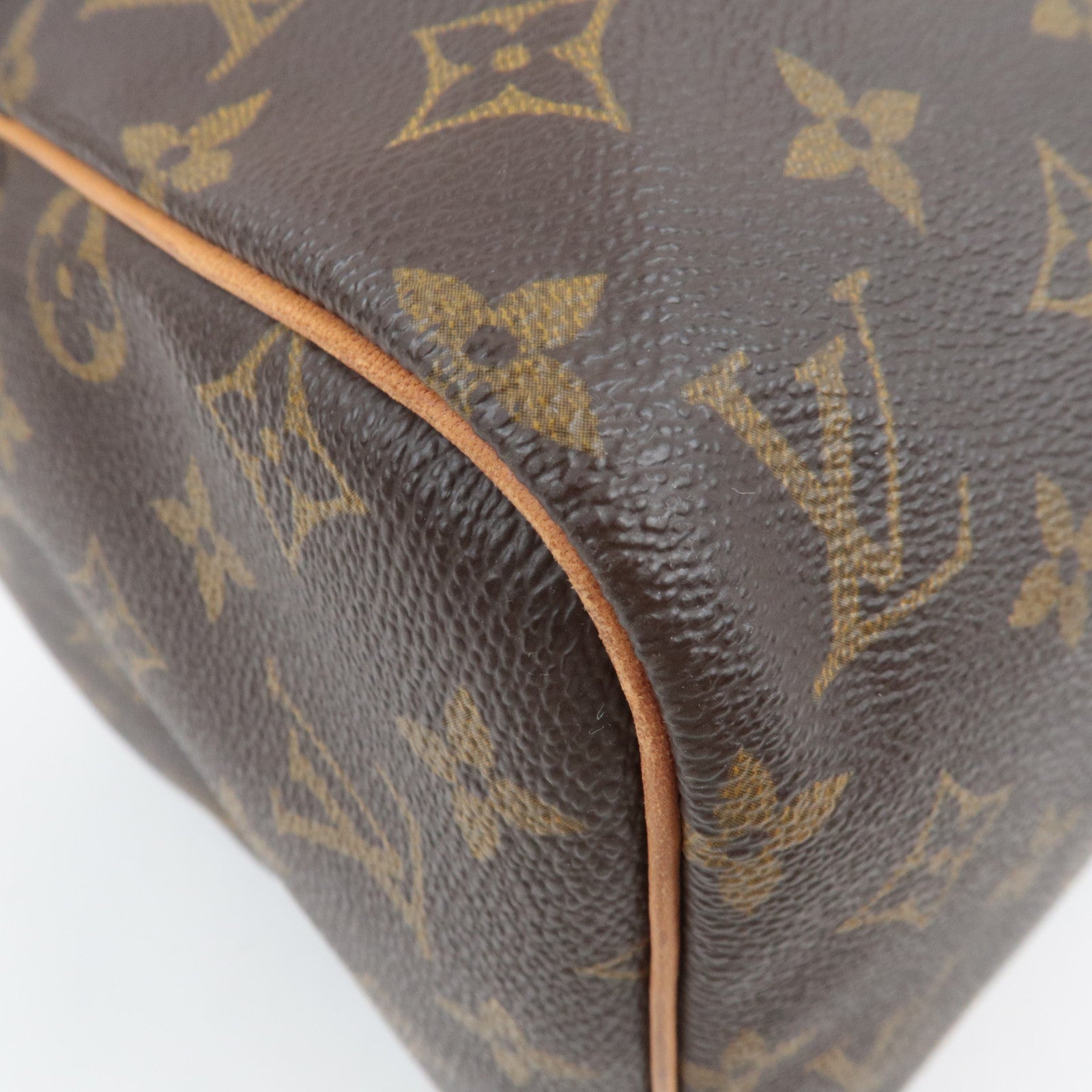 Louis Vuitton Monogram Sac Souple 35 Boston Bag M41626 TH0940 *Name tag, Poignet | Authentic Pre-owned from Japan