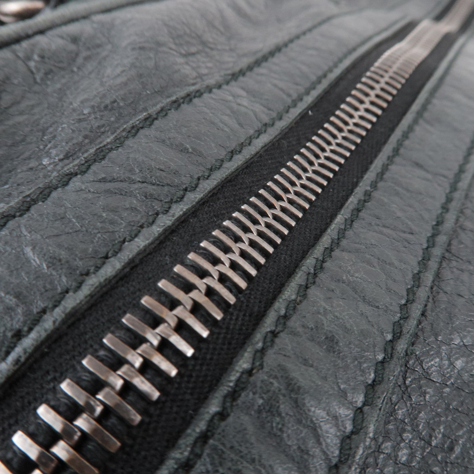 BALENCIAGA 2Way Leather Business Bag Black 265182 *Strap