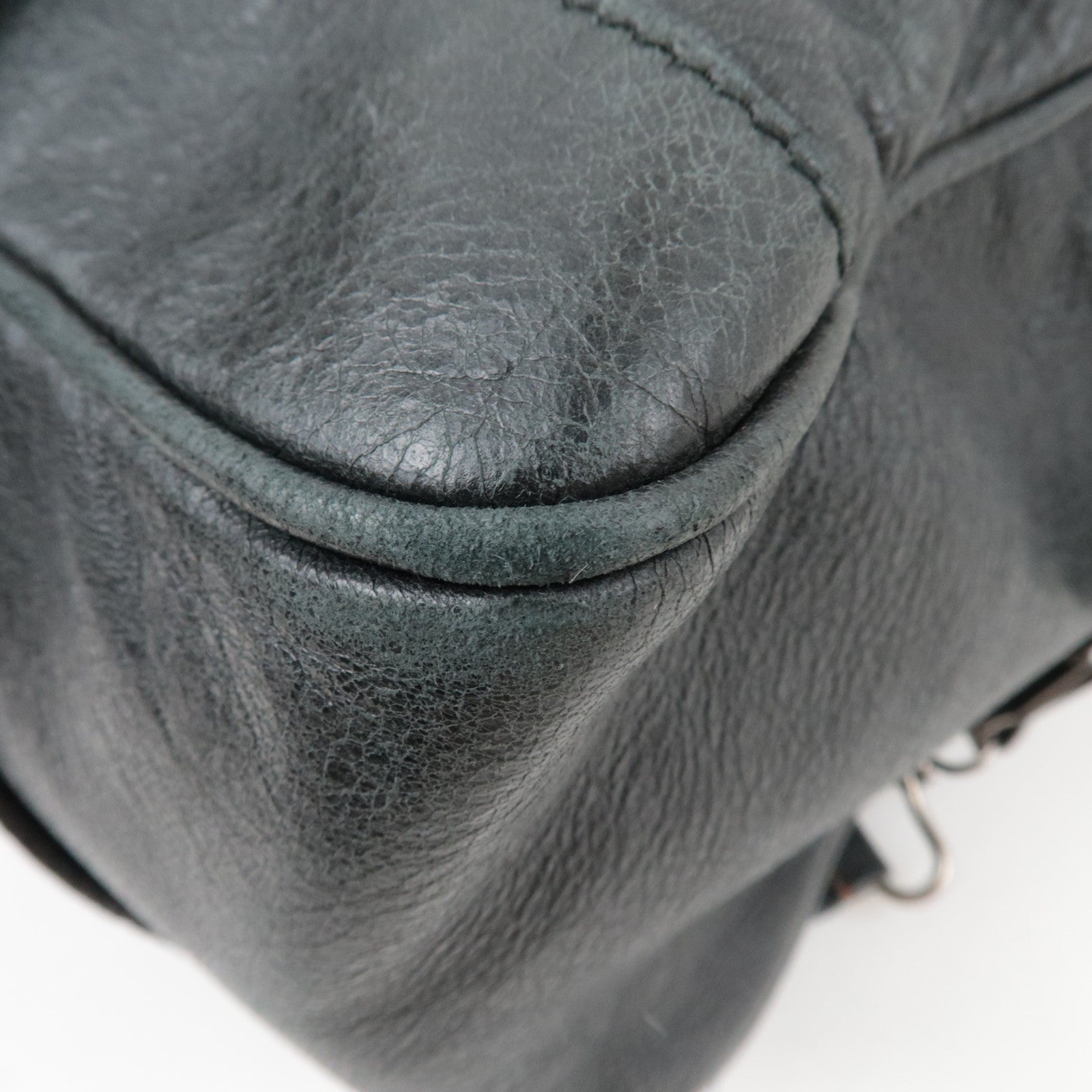 BALENCIAGA 2Way Leather Business Bag Black 265182 *Strap