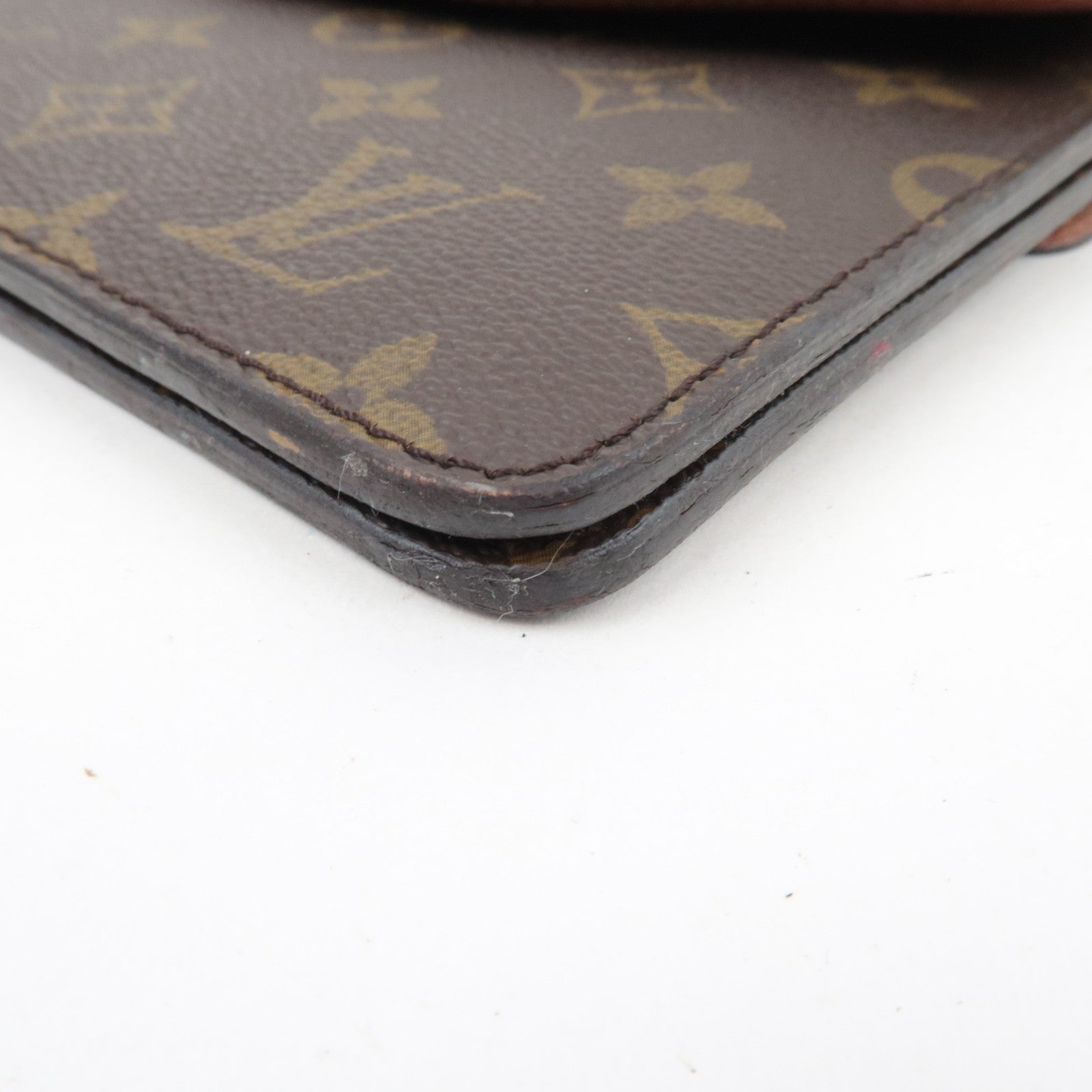 Louis Vuitton Monogram Double Rabbat Shoulder Bag M51815