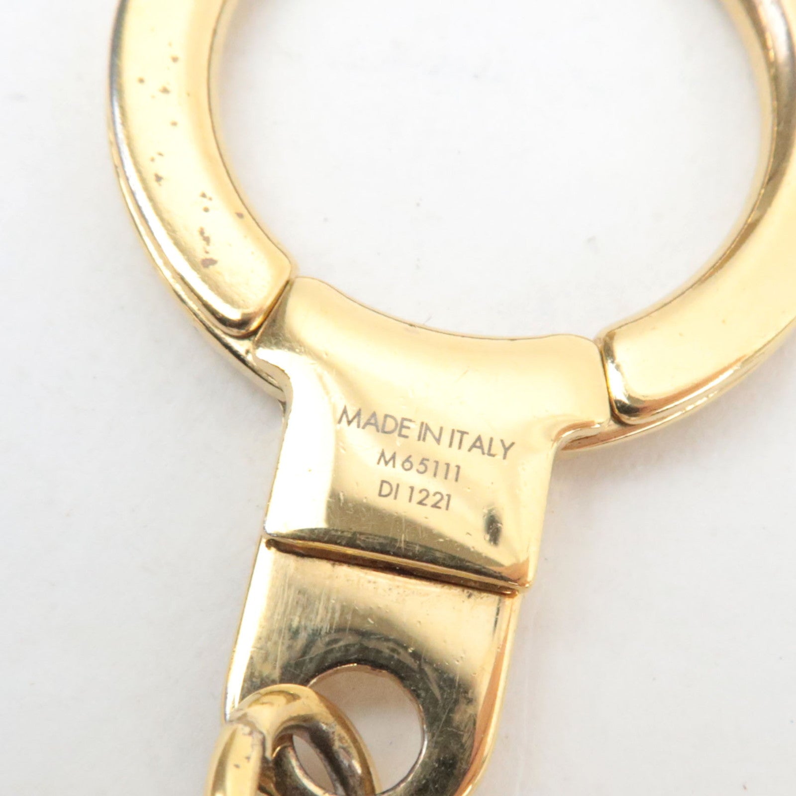 Louis Vuitton Chain Fleur de Monogram Bag Charm M65111 DI1221