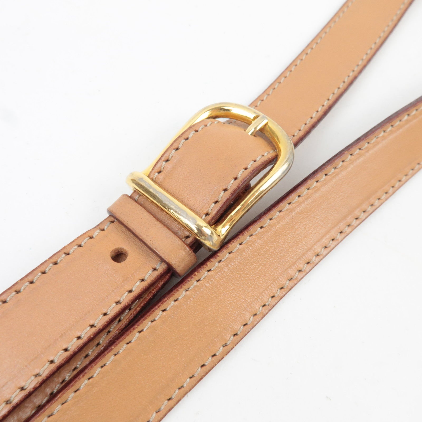 CELINE Macadam Shoulder Bag PVC Leather Brown