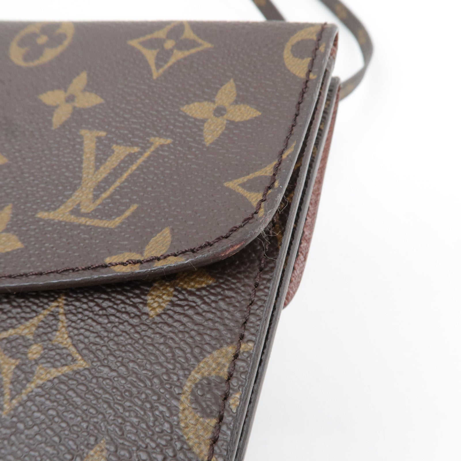 Louis Vuitton Monogram Double Rabbat Shoulder Bag M51815 873VI