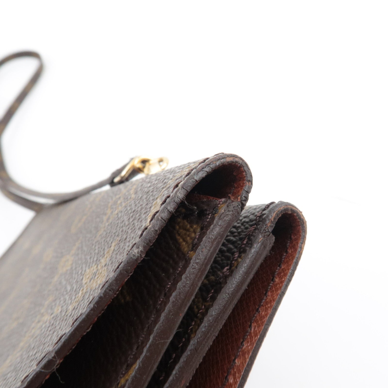 Louis Vuitton Monogram Double Rabbat Shoulder Bag M51815 873VI