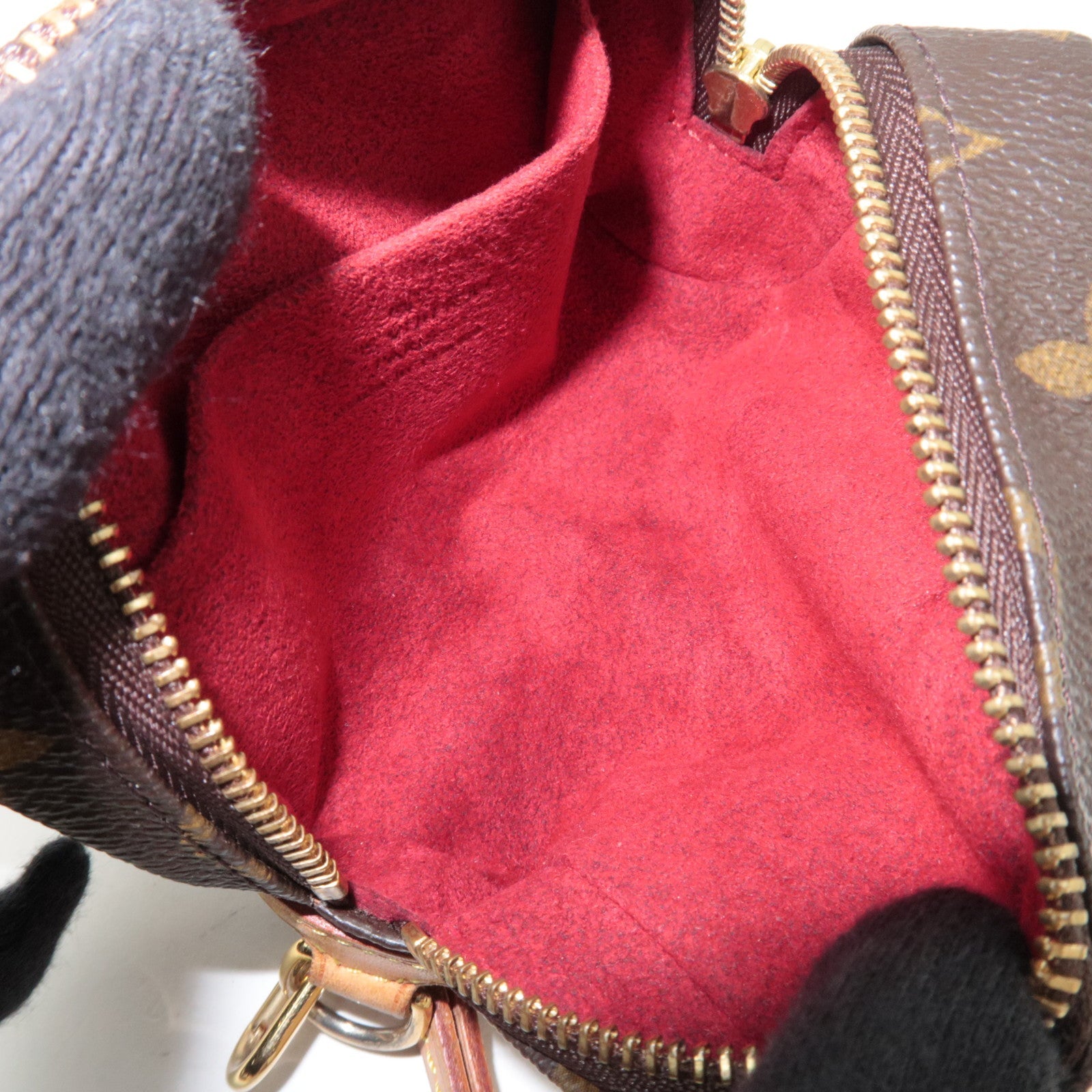 Louis Vuitton Monogram Trousse Wapity Mini Pouch M58030 FL0026