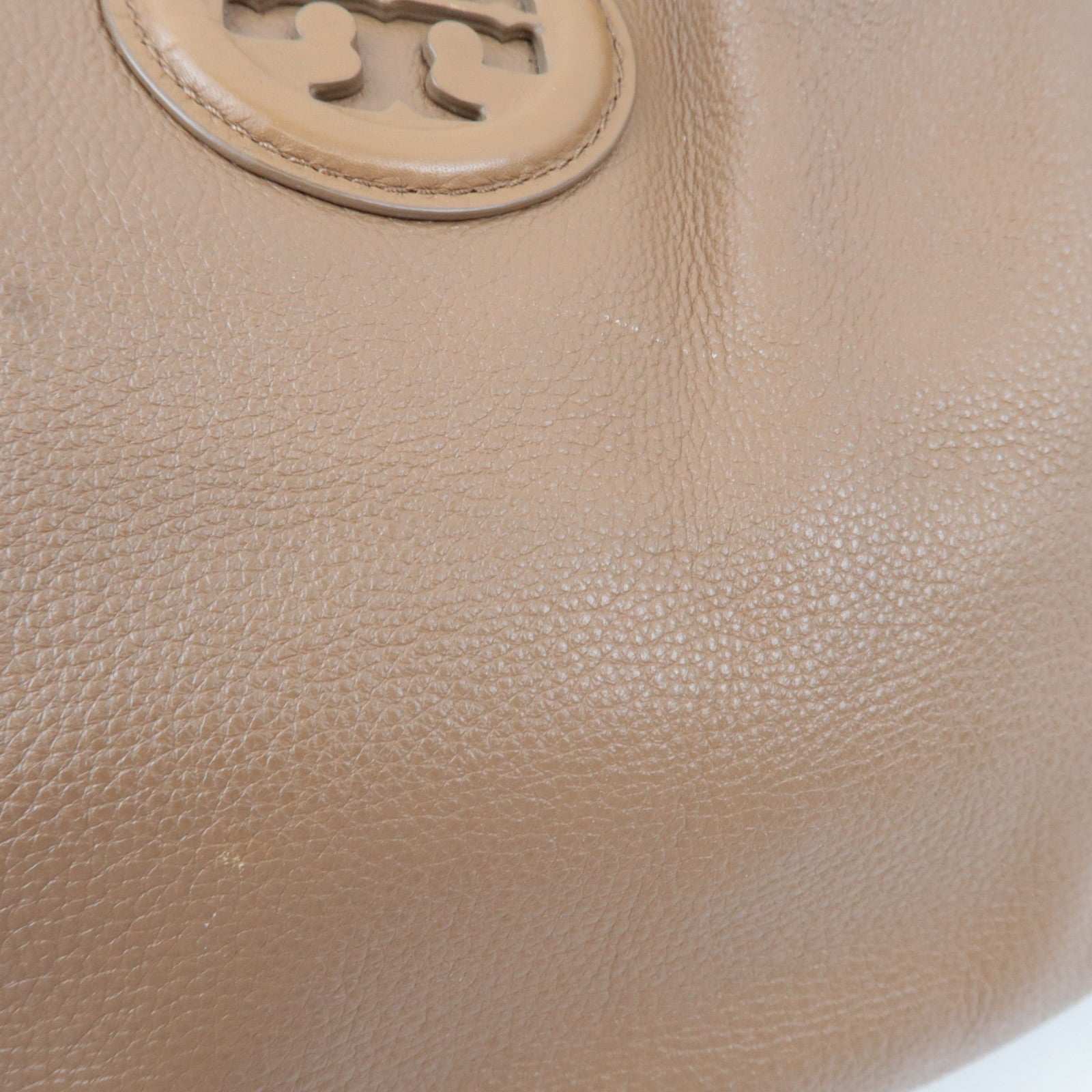 TORY BURCH Tote Bag Leather Brown