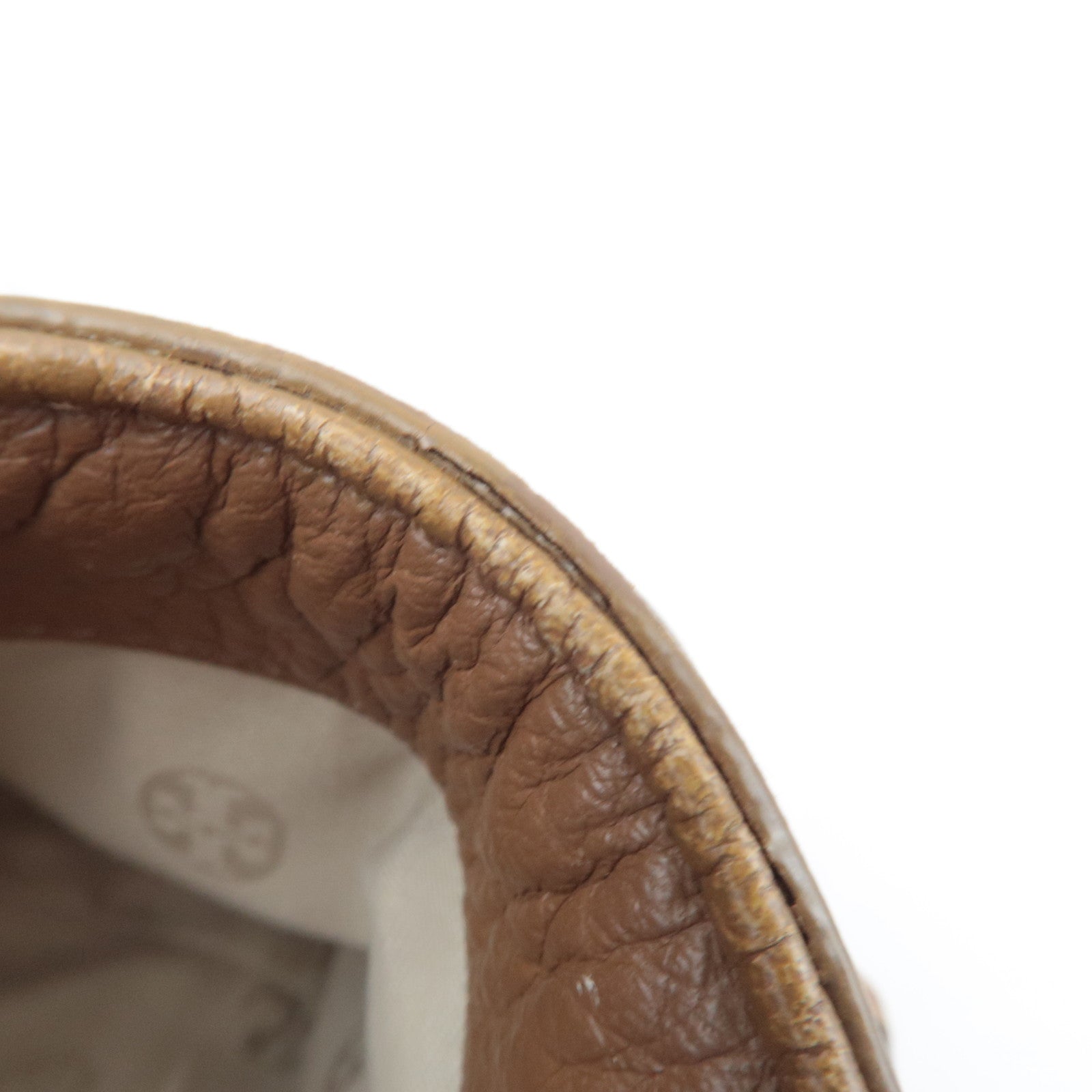 TORY BURCH Tote Bag Leather Brown