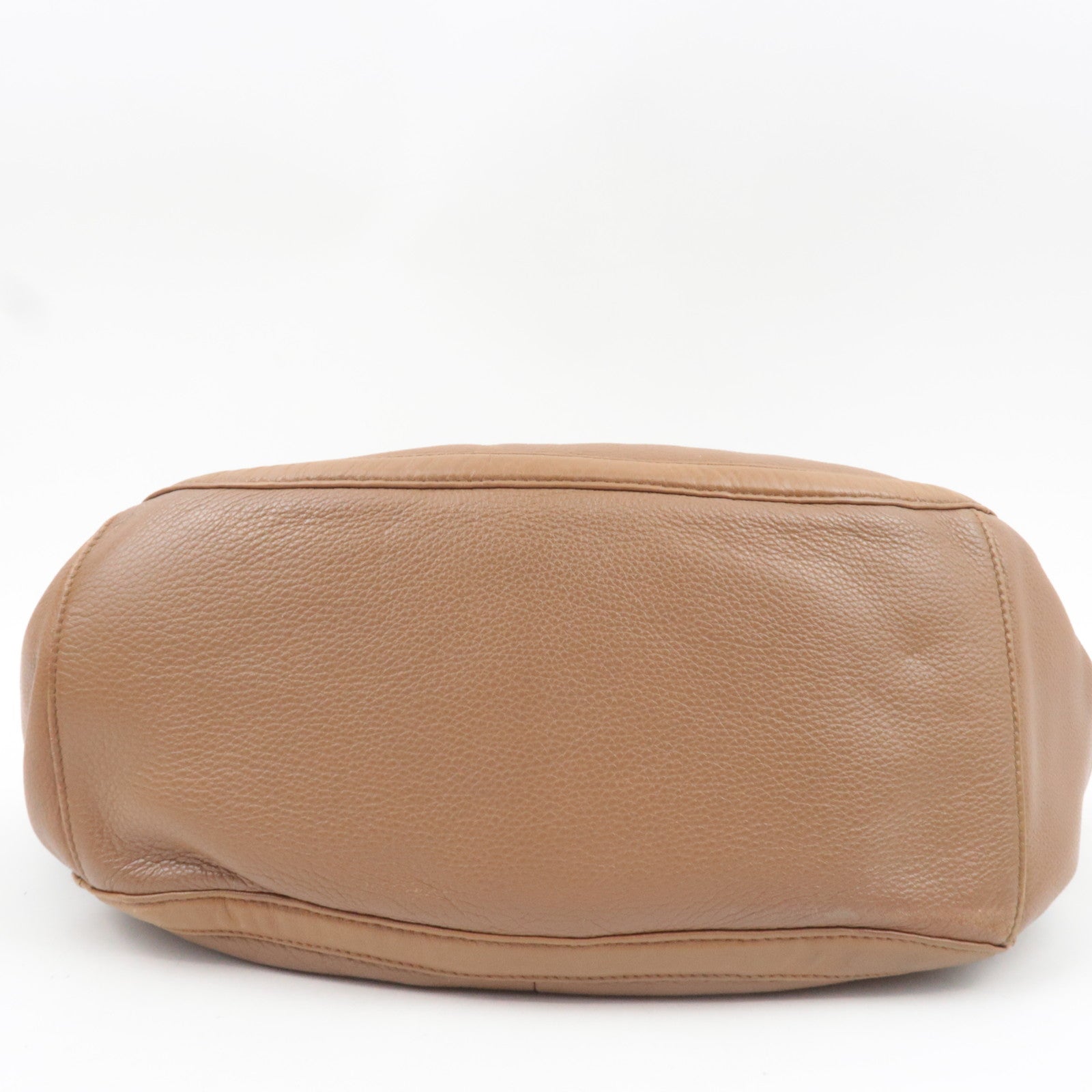 TORY BURCH Tote Bag Leather Brown