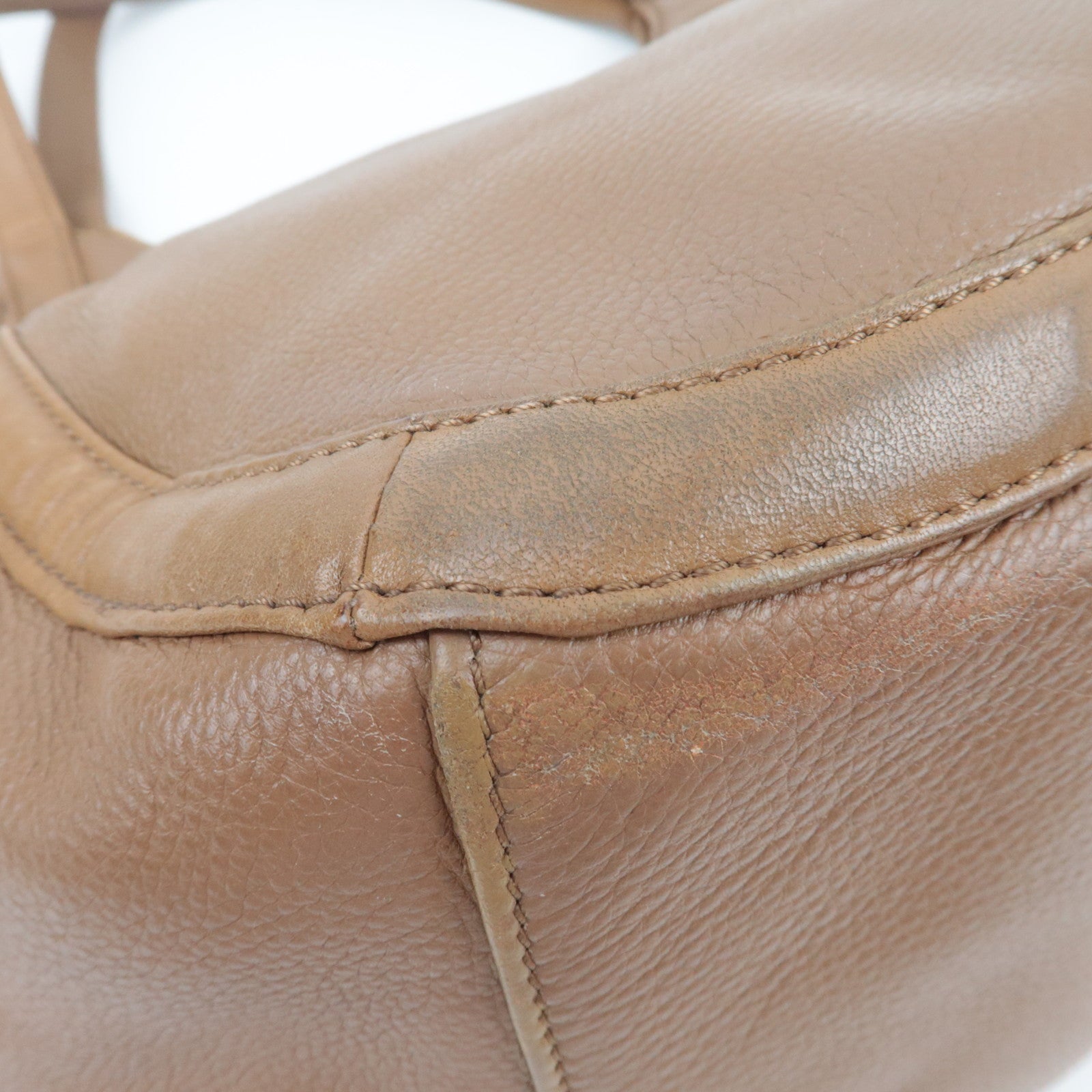 TORY BURCH Tote Bag Leather Brown