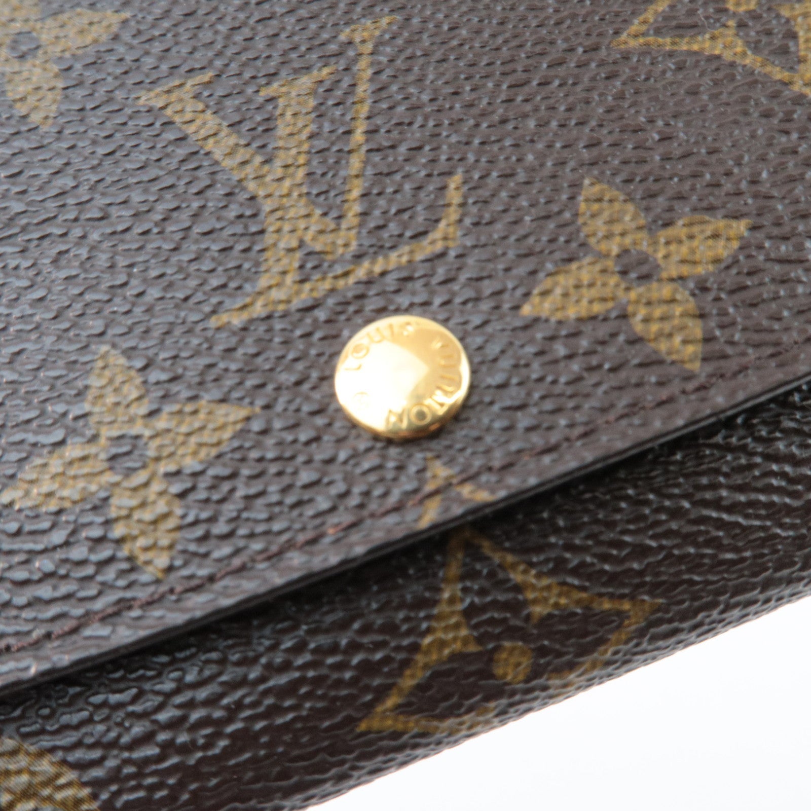 Louis Vuitton Monogram Portefeuille Louise Long Wallet M60460 TR4122 *Box, Dust bag