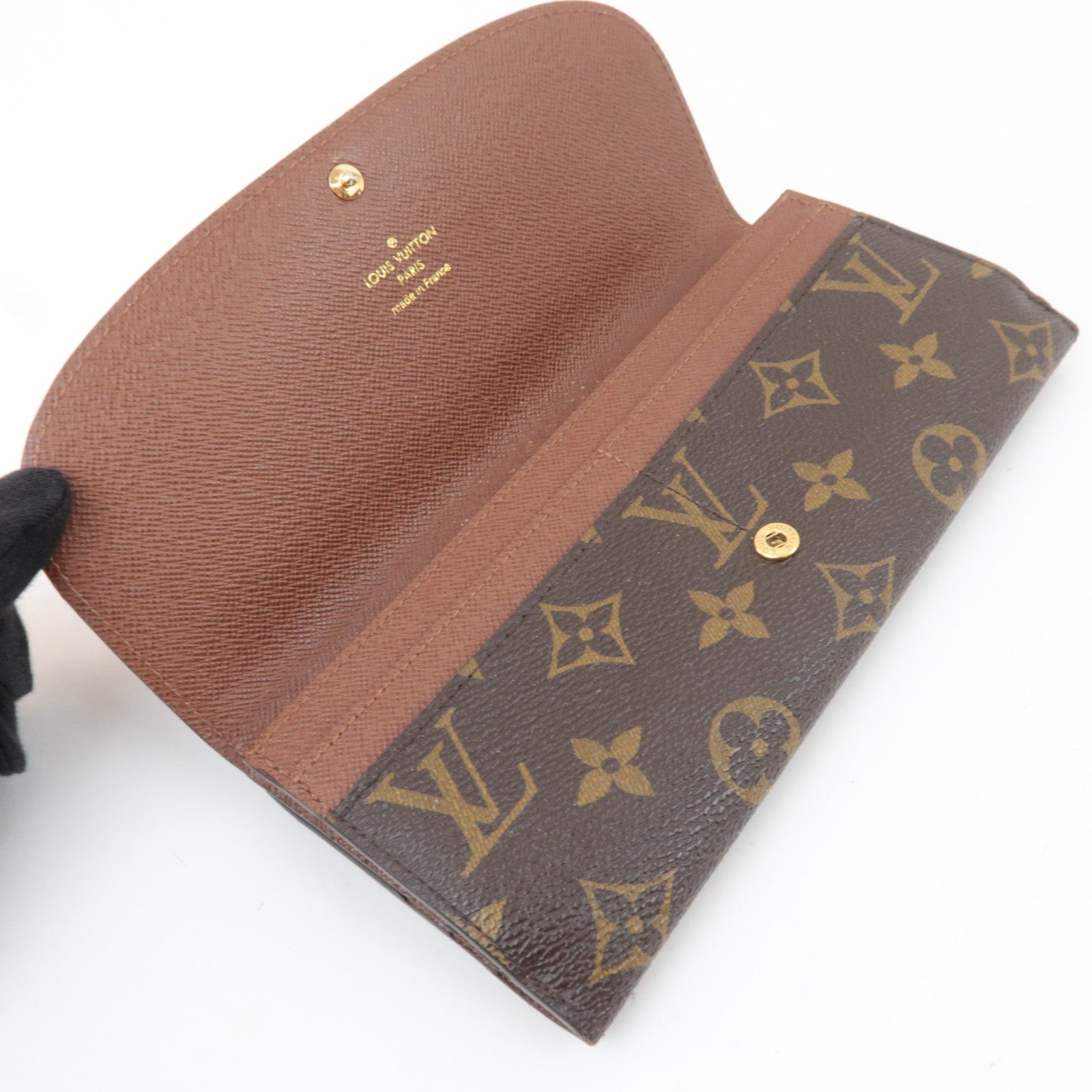 Louis Vuitton Monogram Portefeuille Louise Long Wallet M60460 TR4122 *Box, Dust bag