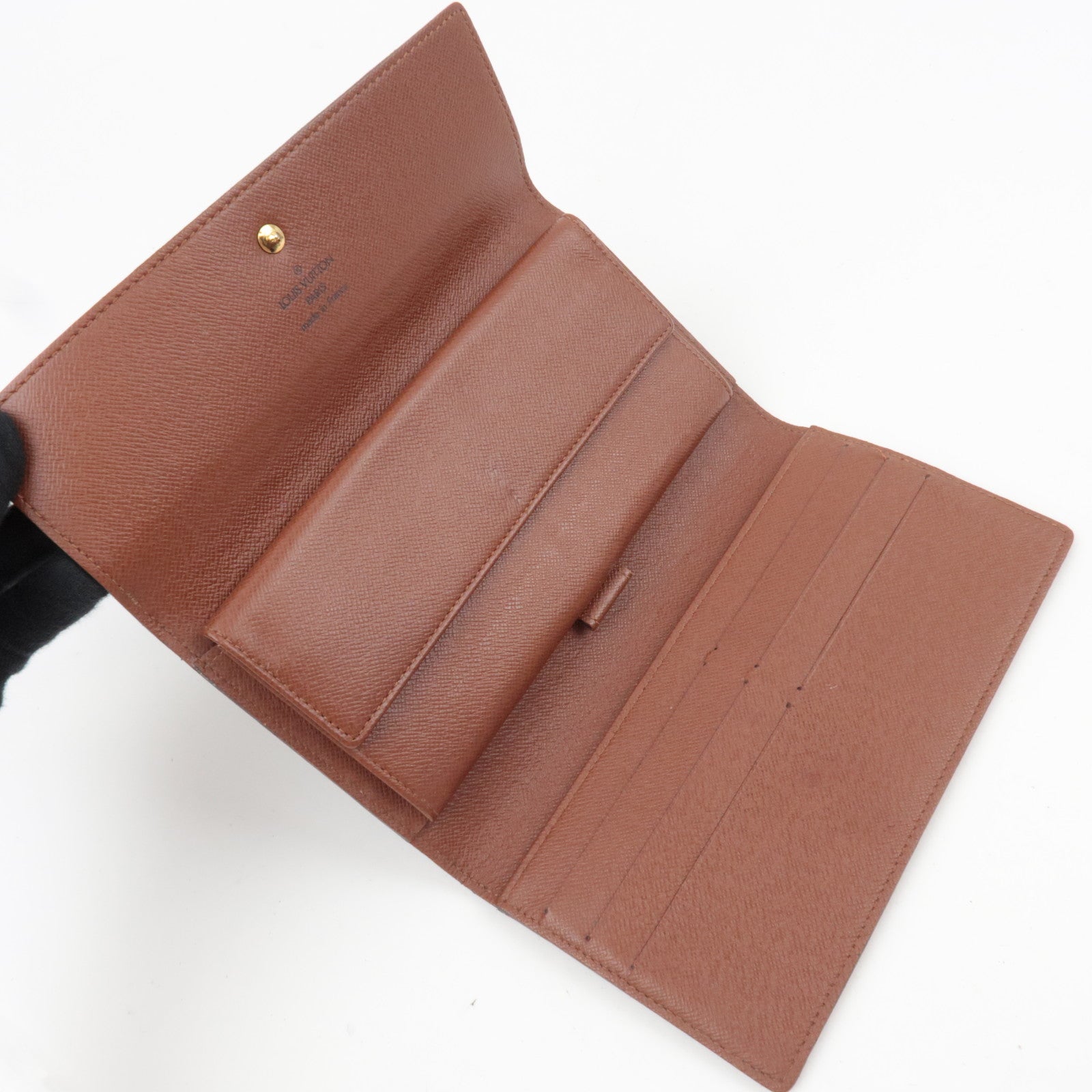 Louis Vuitton Monogram Portefeuille International Long Wallet M61217 TH1023