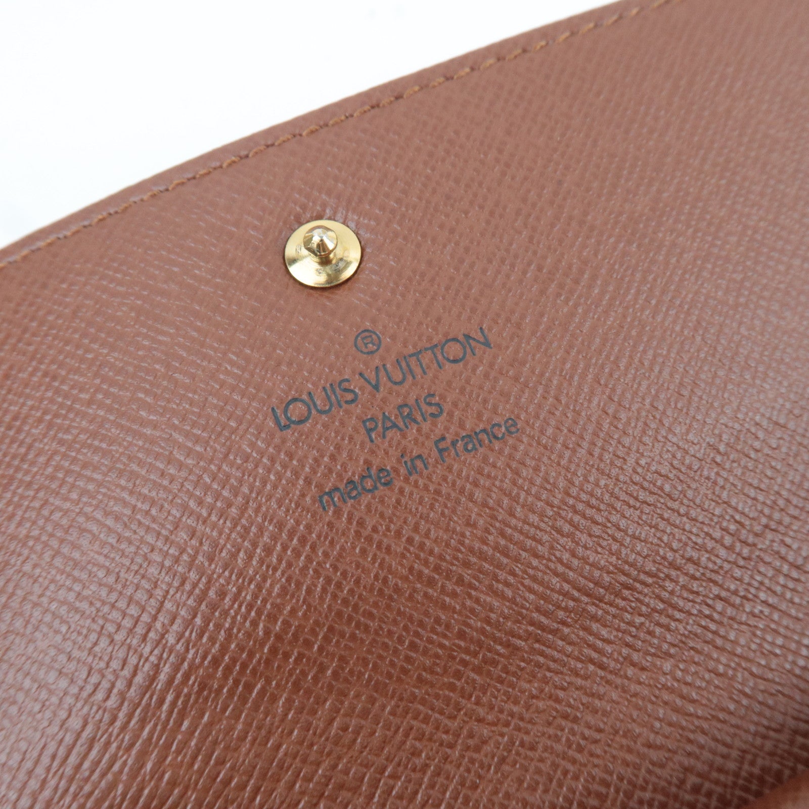 Louis Vuitton Monogram Portefeuille International Long Wallet M61217 TH1023