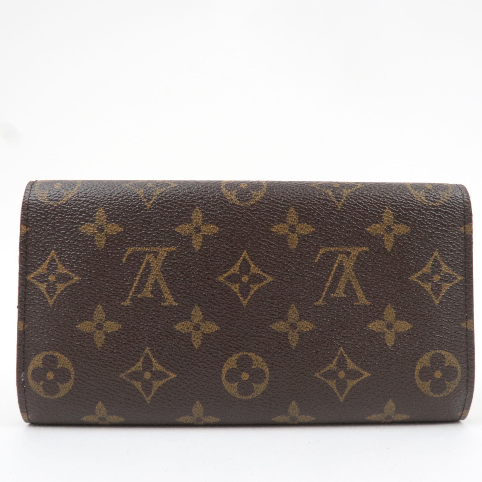 Louis Vuitton Monogram Portefeuille International Long Wallet M61217 TH1023