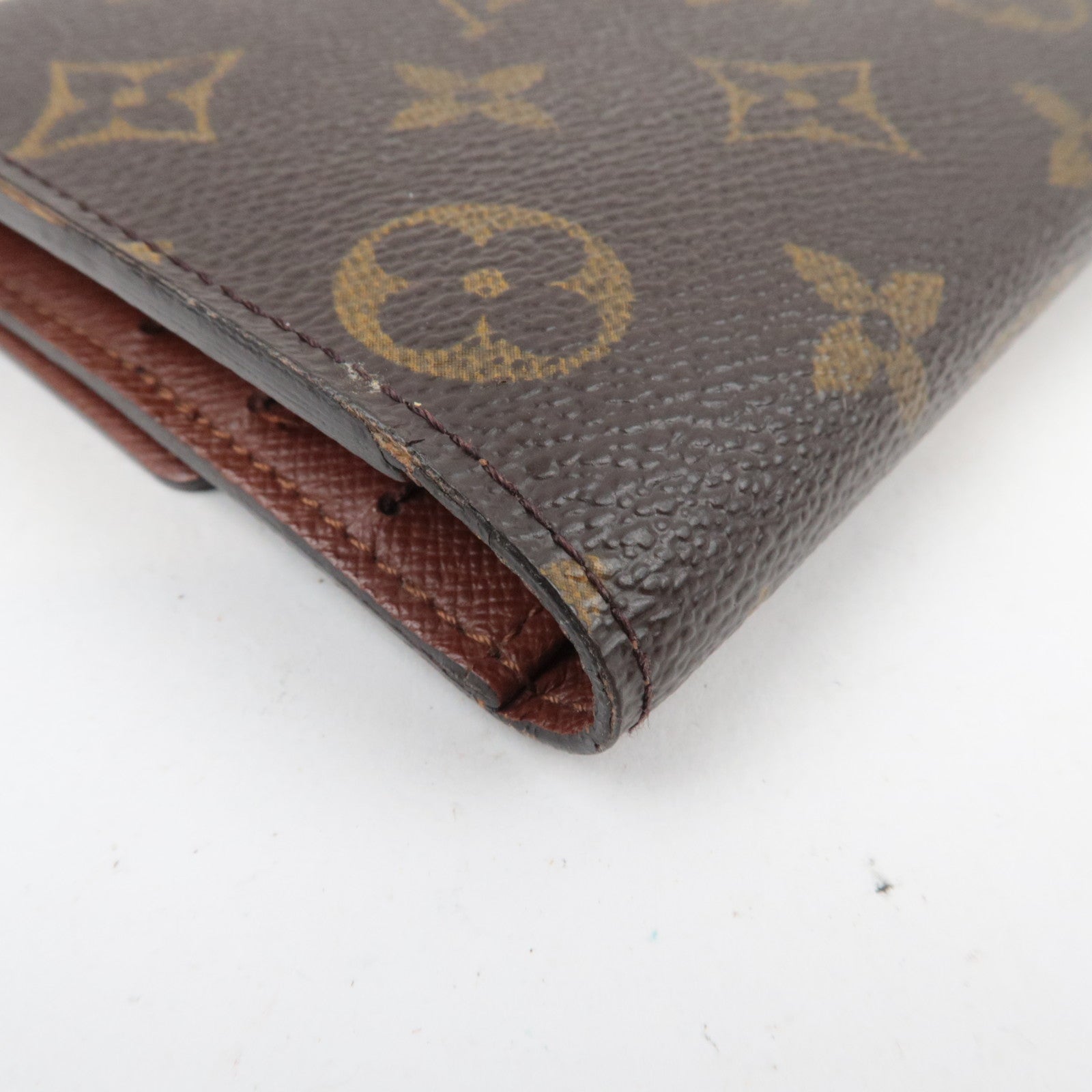 Louis Vuitton Monogram Portefeuille International Long Wallet M61217 TH1023