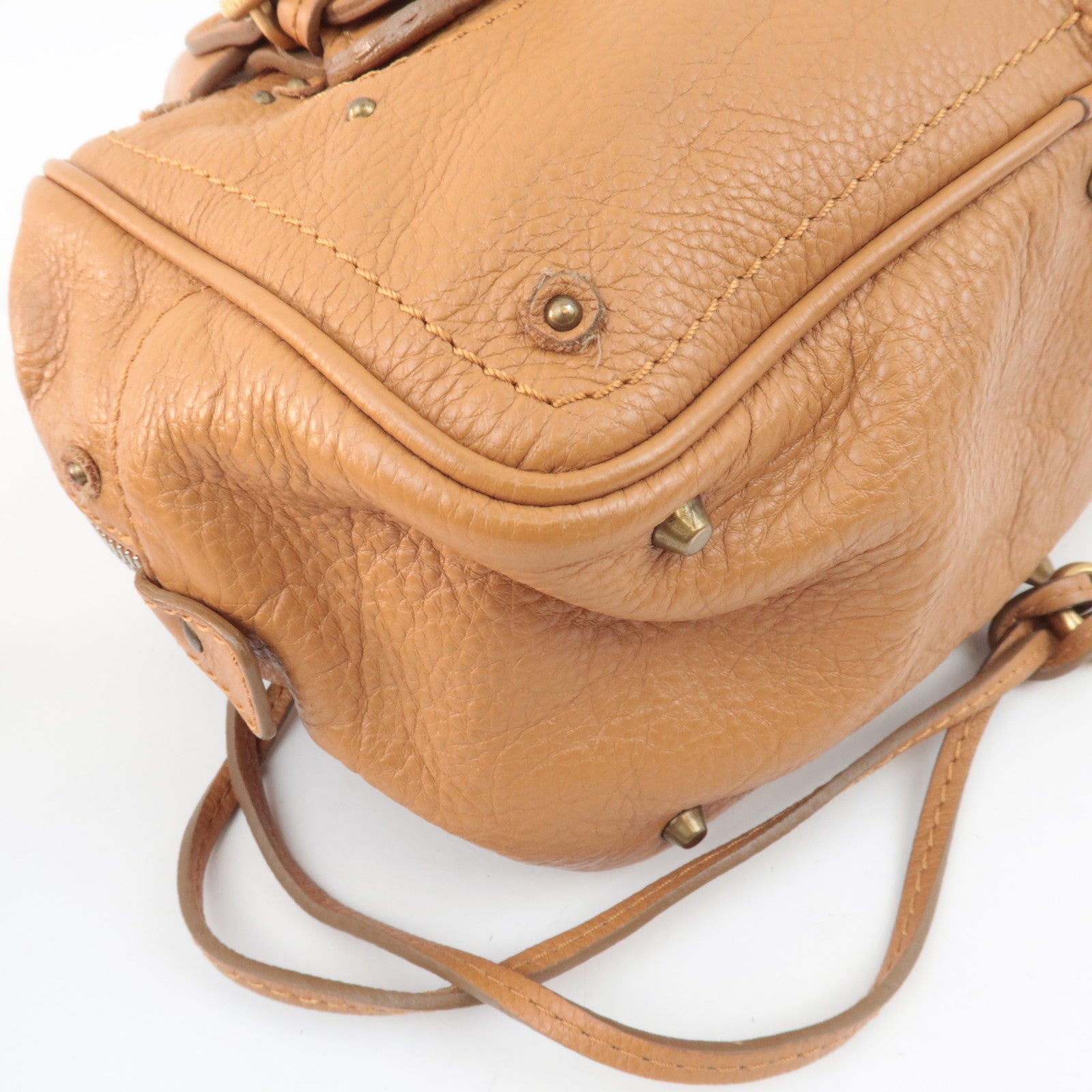 Chloe Paddington Handbag Leather Brown *Key Lock