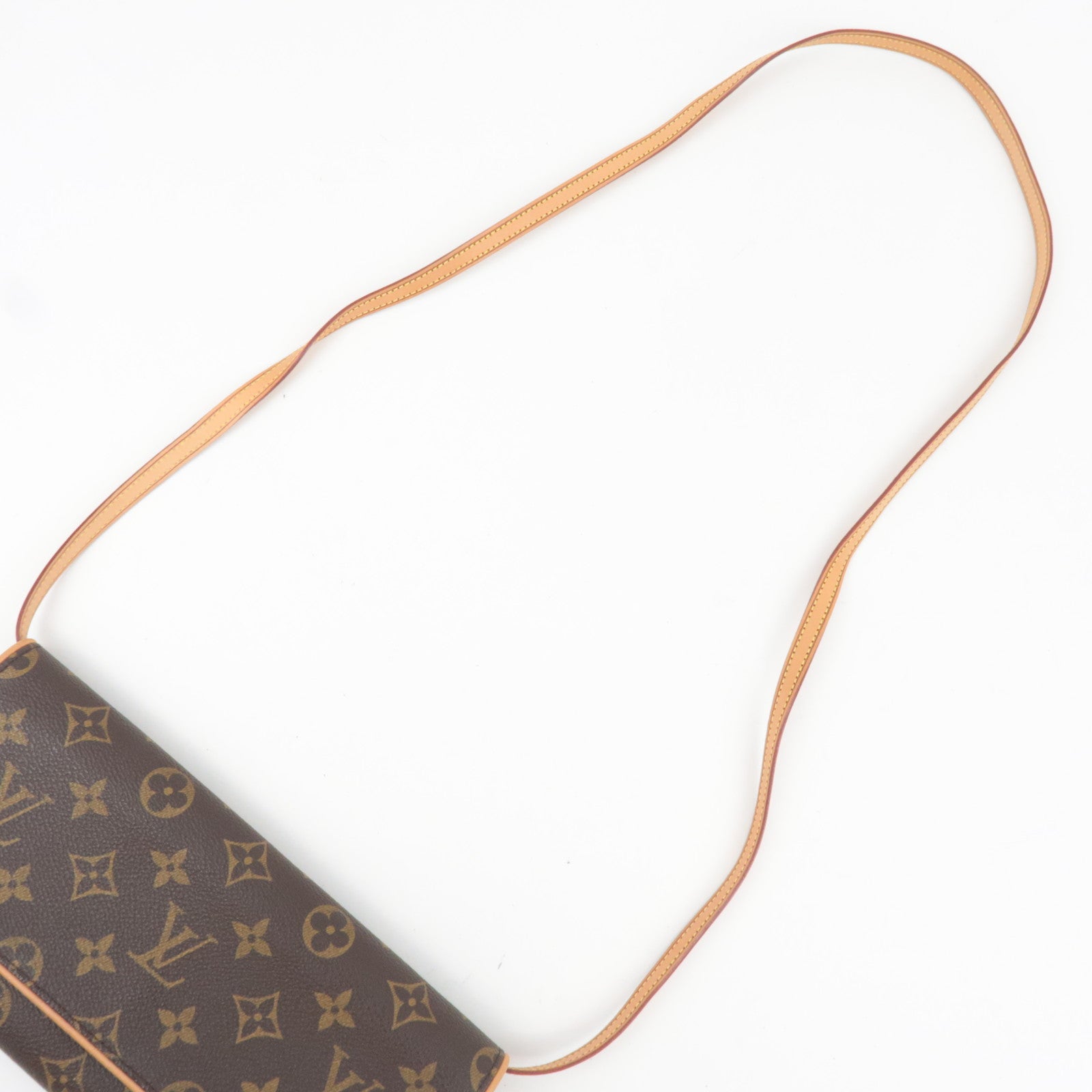 Louis Vuitton Monogram Pochette Twin GM Shoulder Bag M51852 FL0021 *Strap, Dust bag