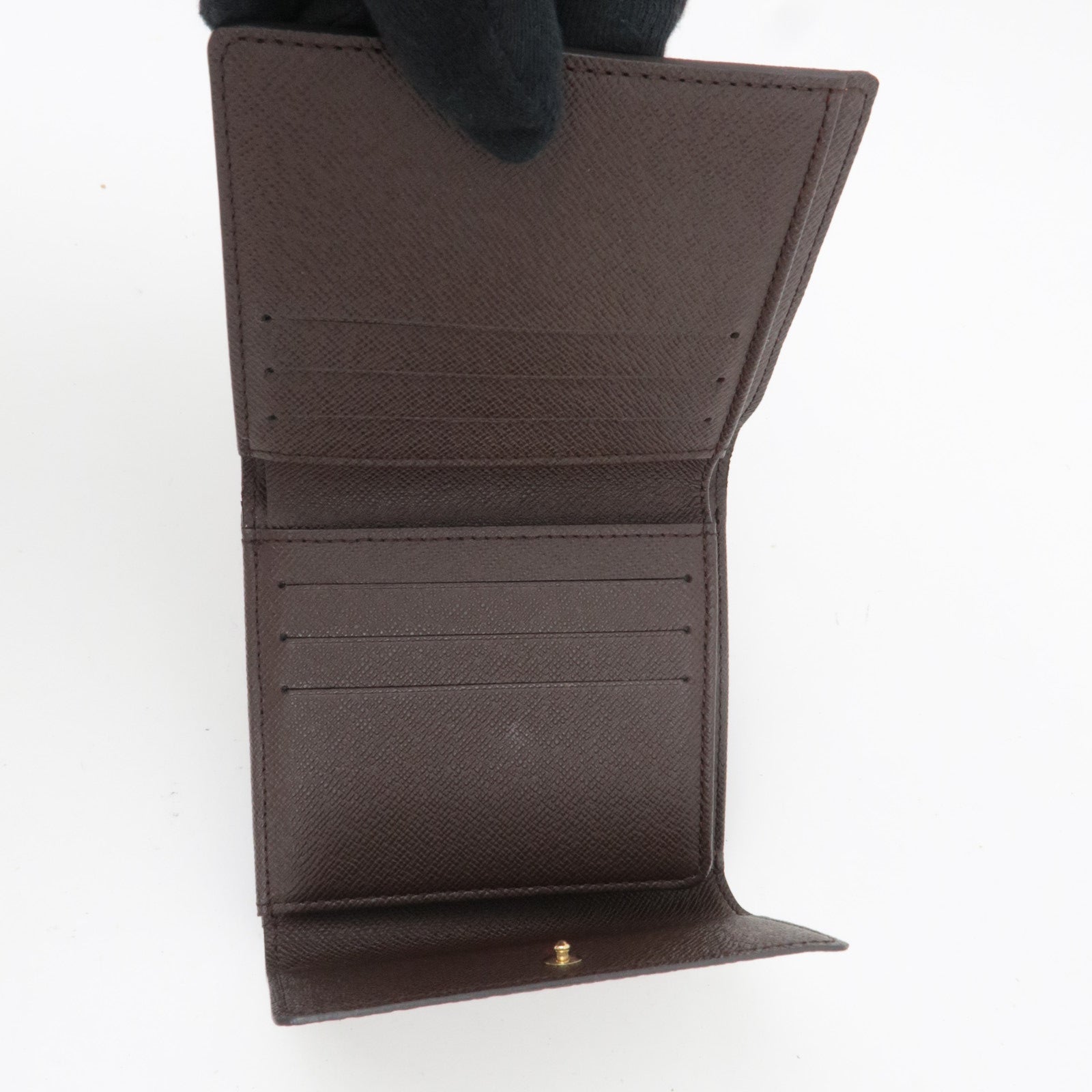 Louis Vuitton Damier Portefeuille Elise Wallet Damier Canvas N61654 SP4122