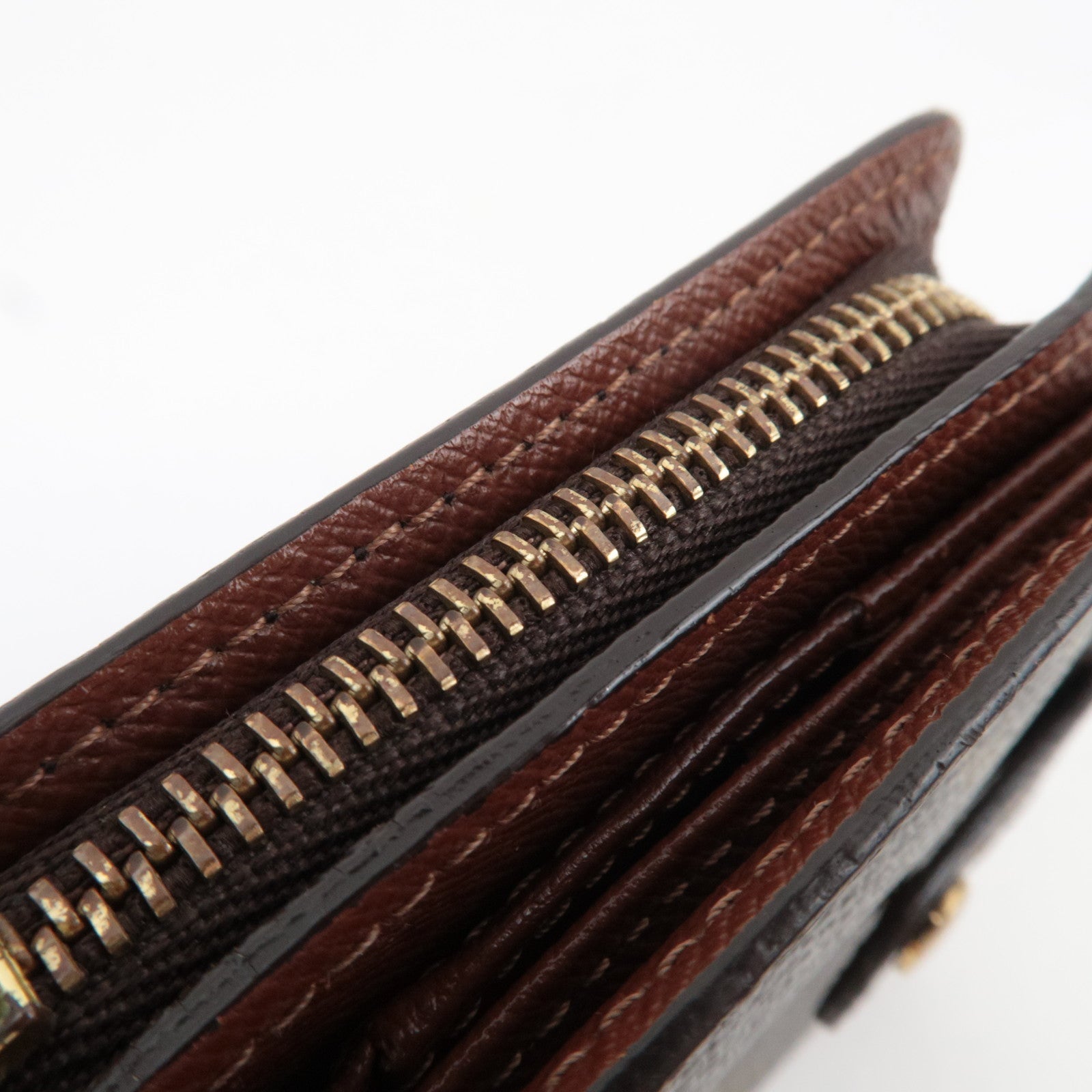 Louis Vuitton Monogram Compact Zip Wallet M61667 MI0063