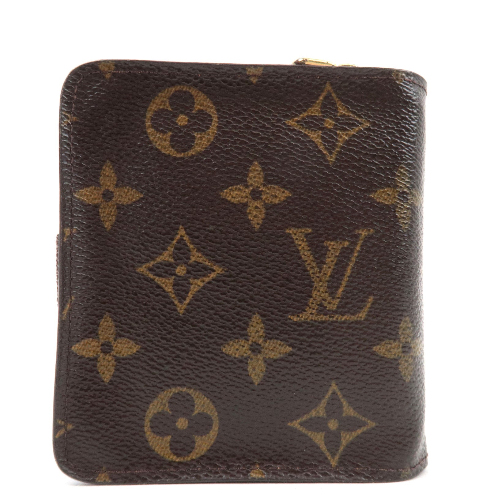 Louis Vuitton Monogram Compact Zip Wallet M61667 MI0063