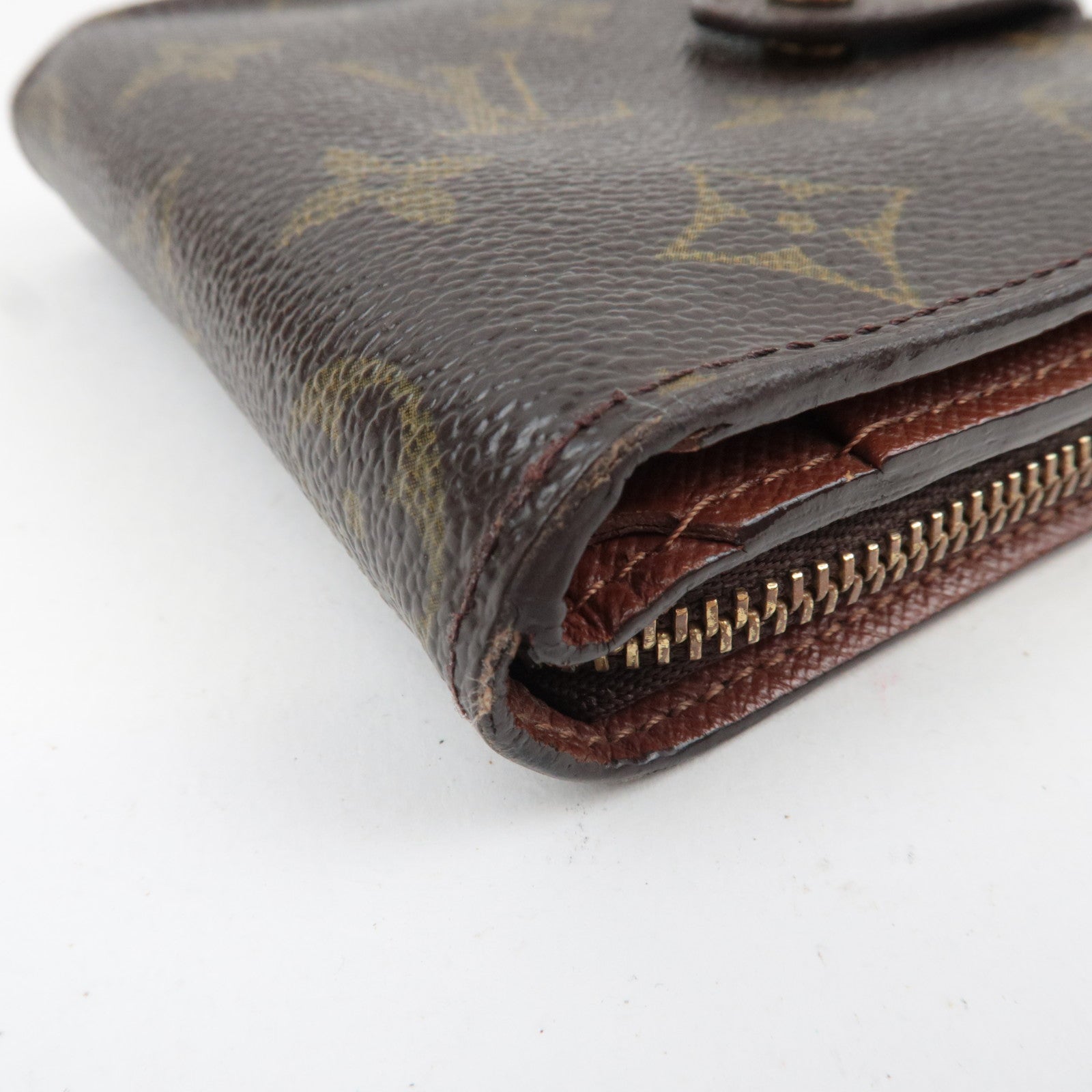Louis Vuitton Monogram Compact Zip Wallet M61667 MI0063