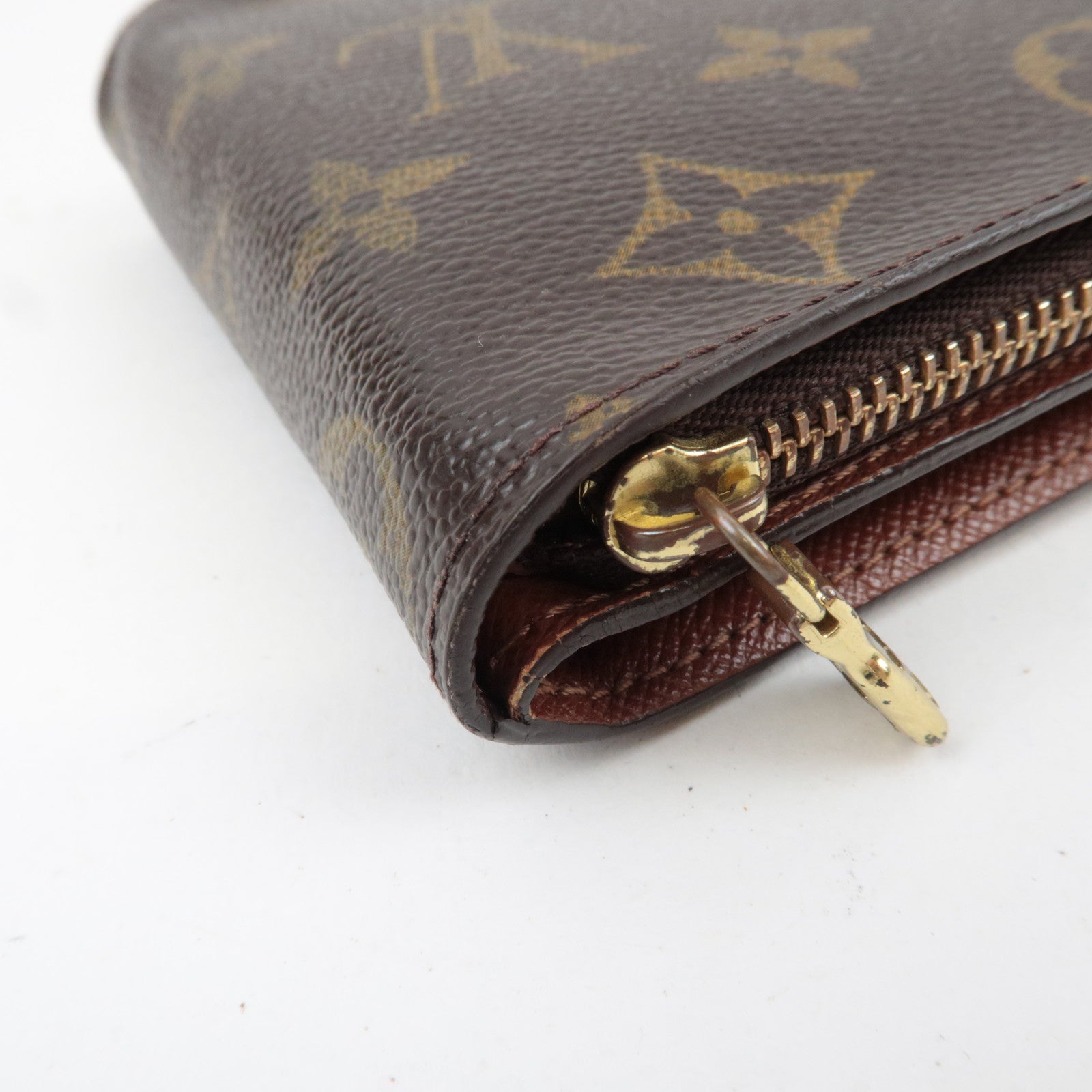 Louis Vuitton Monogram Compact Zip Wallet M61667 MI0063